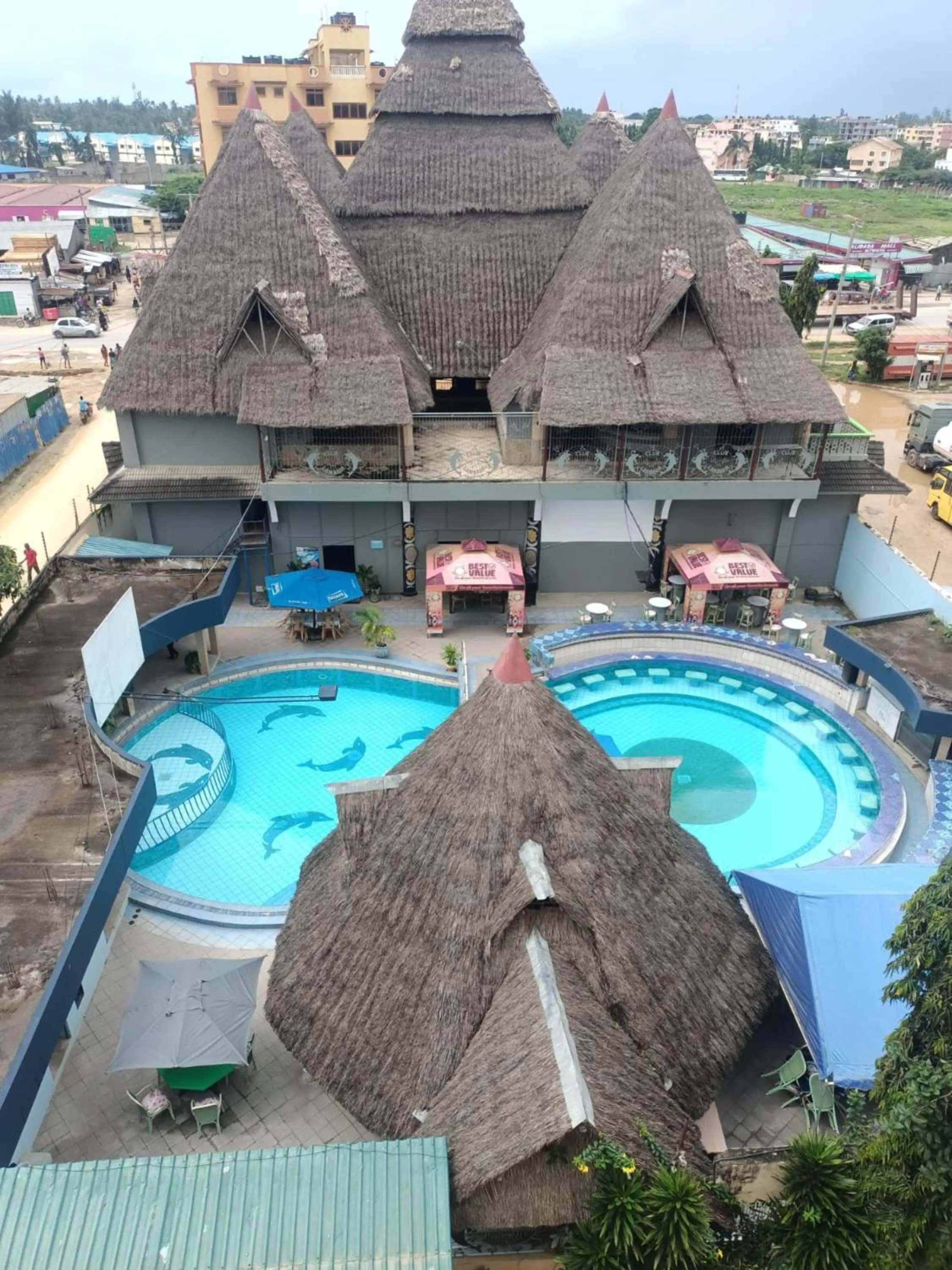 Property building in Lambada Holiday Resort Mombasa