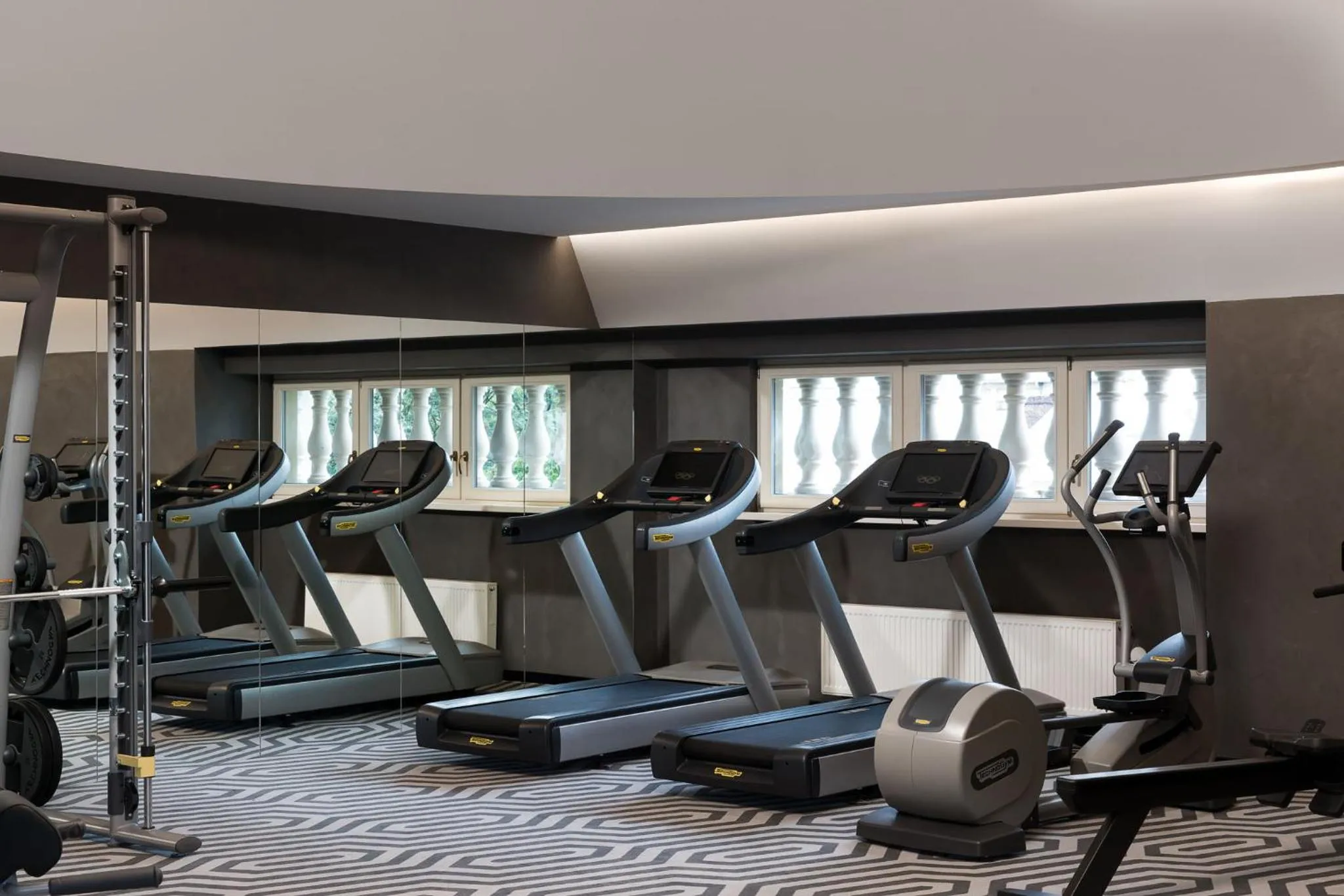 Fitness centre/facilities in BANKHOTEL