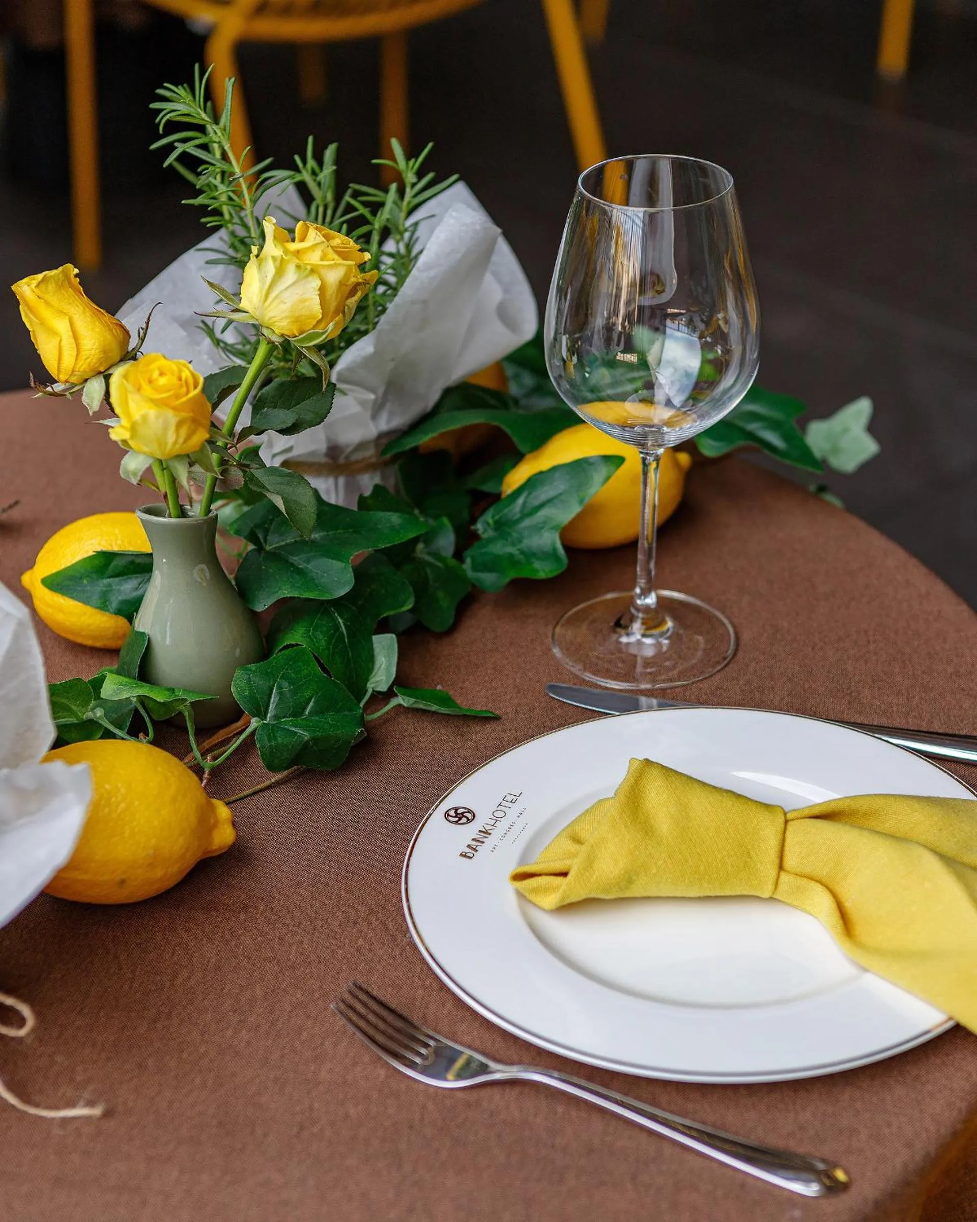 Food and drinks in BANKHOTEL