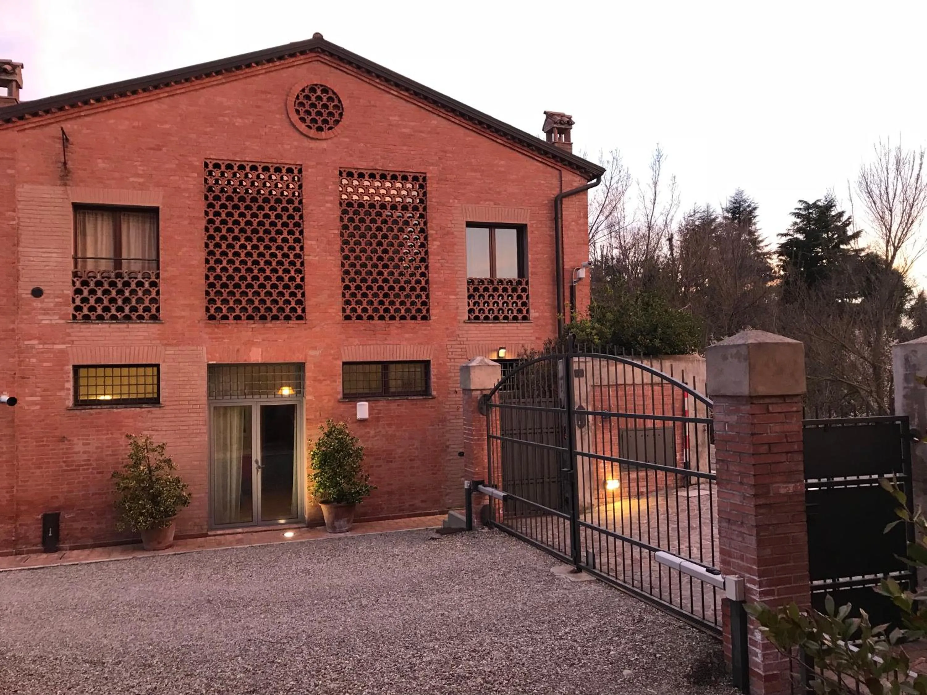 Property building in Podere Boschetto R&B