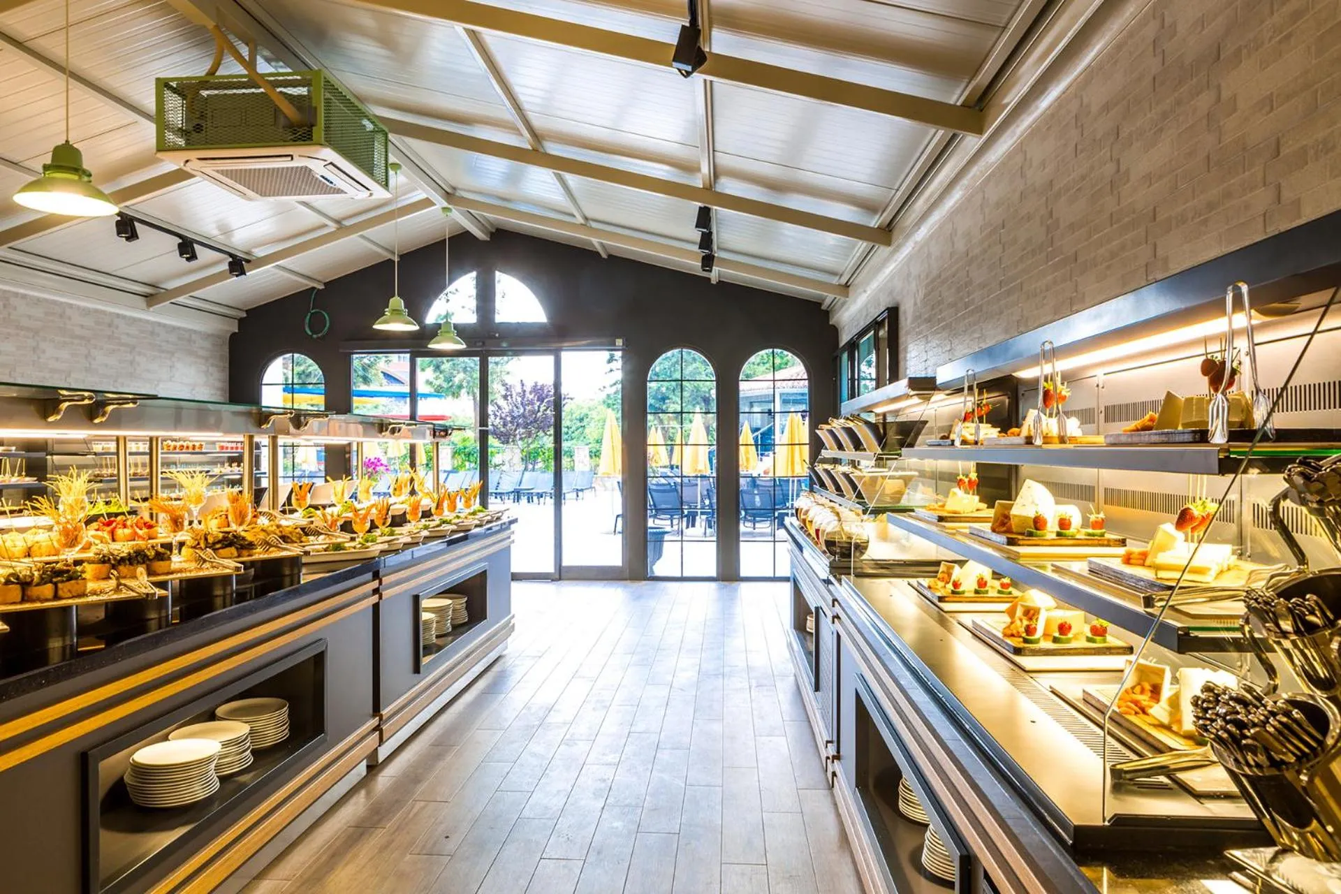 Buffet breakfast in Villa Sunflower Hotel - All Inclusive