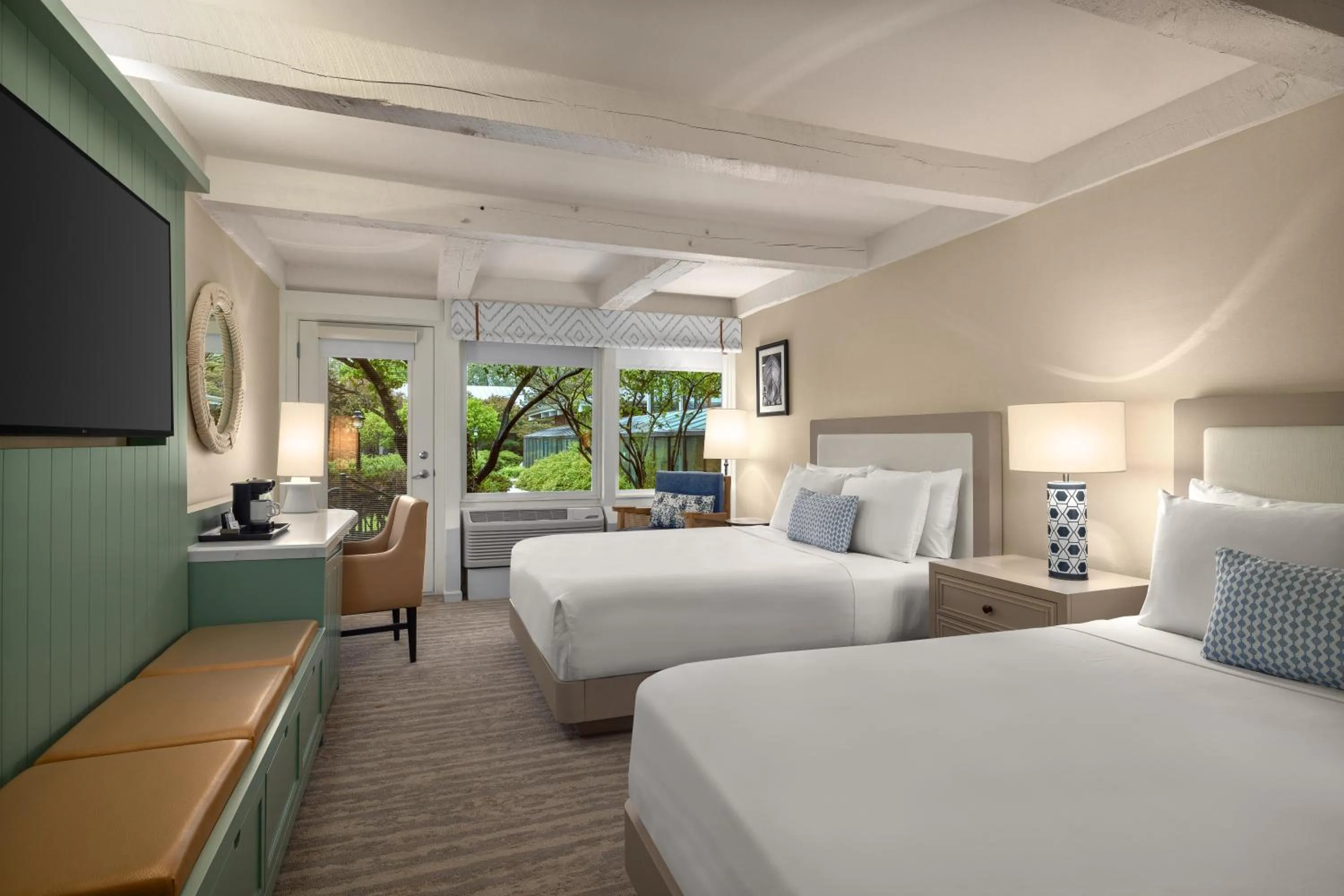 Bed in The Abbey Resort