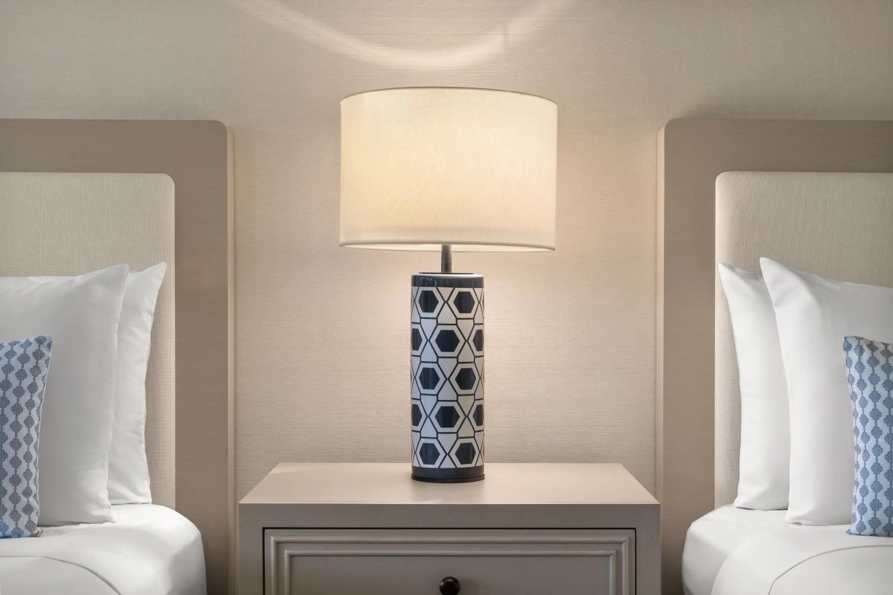 Decorative detail, Bed in The Abbey Resort