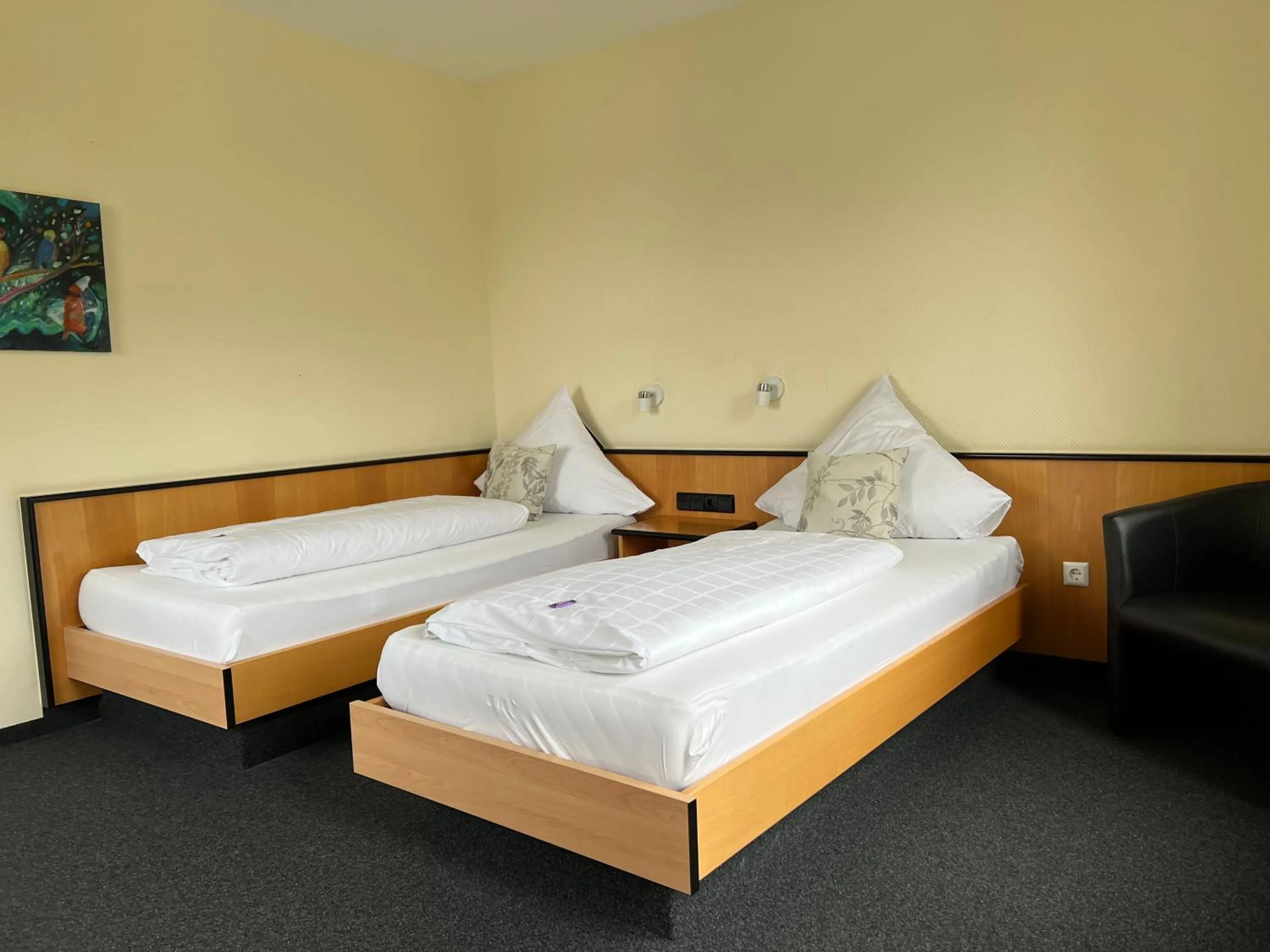 Bed in Gasthof Linde - Hotel Blum