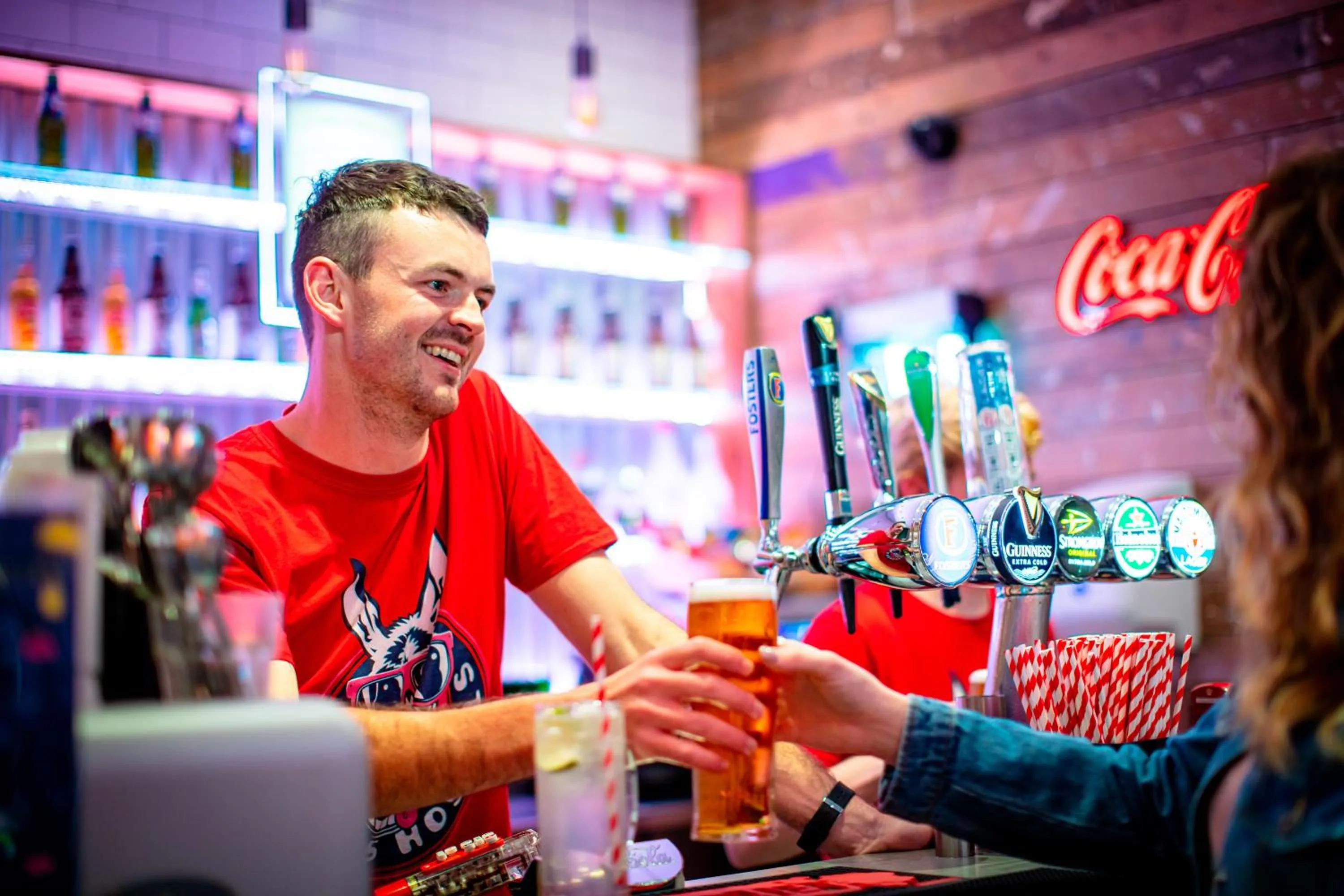 Lounge or bar in Kick Ass Greyfriars (18+)