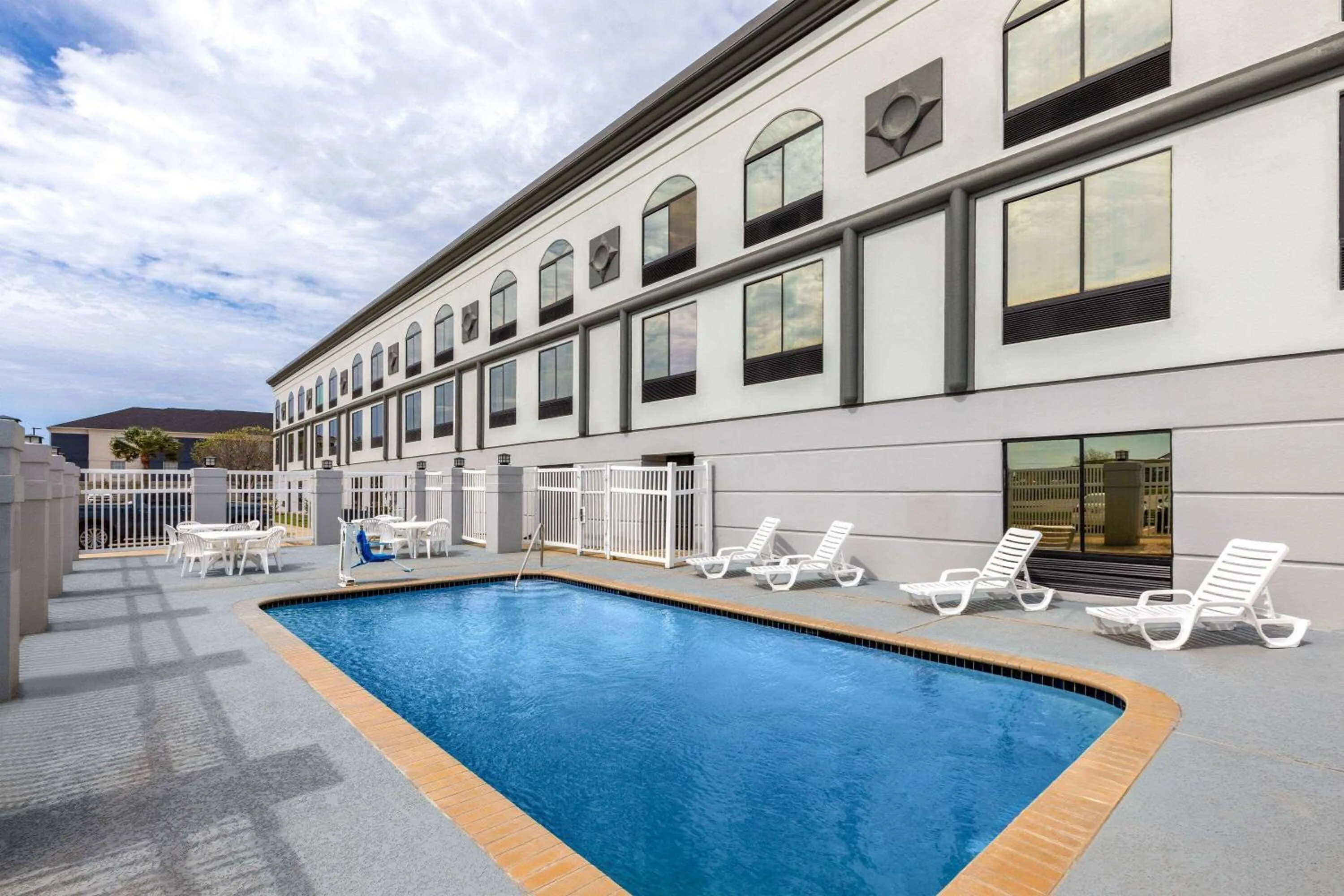 Pool view in Wingate by Wyndham Sulphur Near Lake Charles