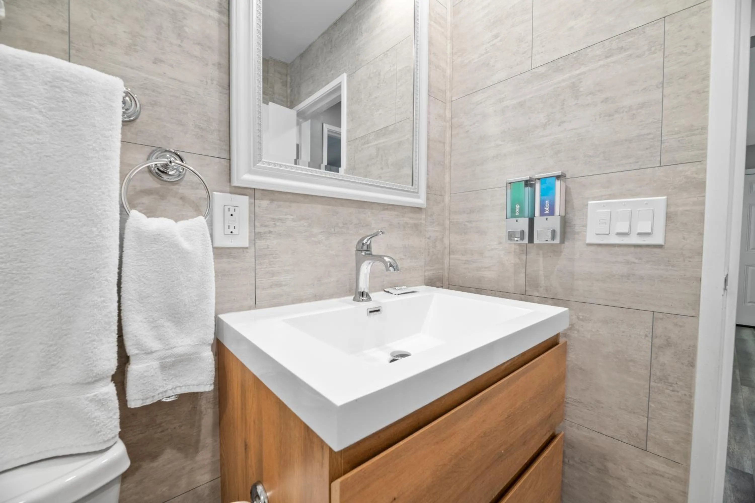 Bathroom in Big Bear Frontier