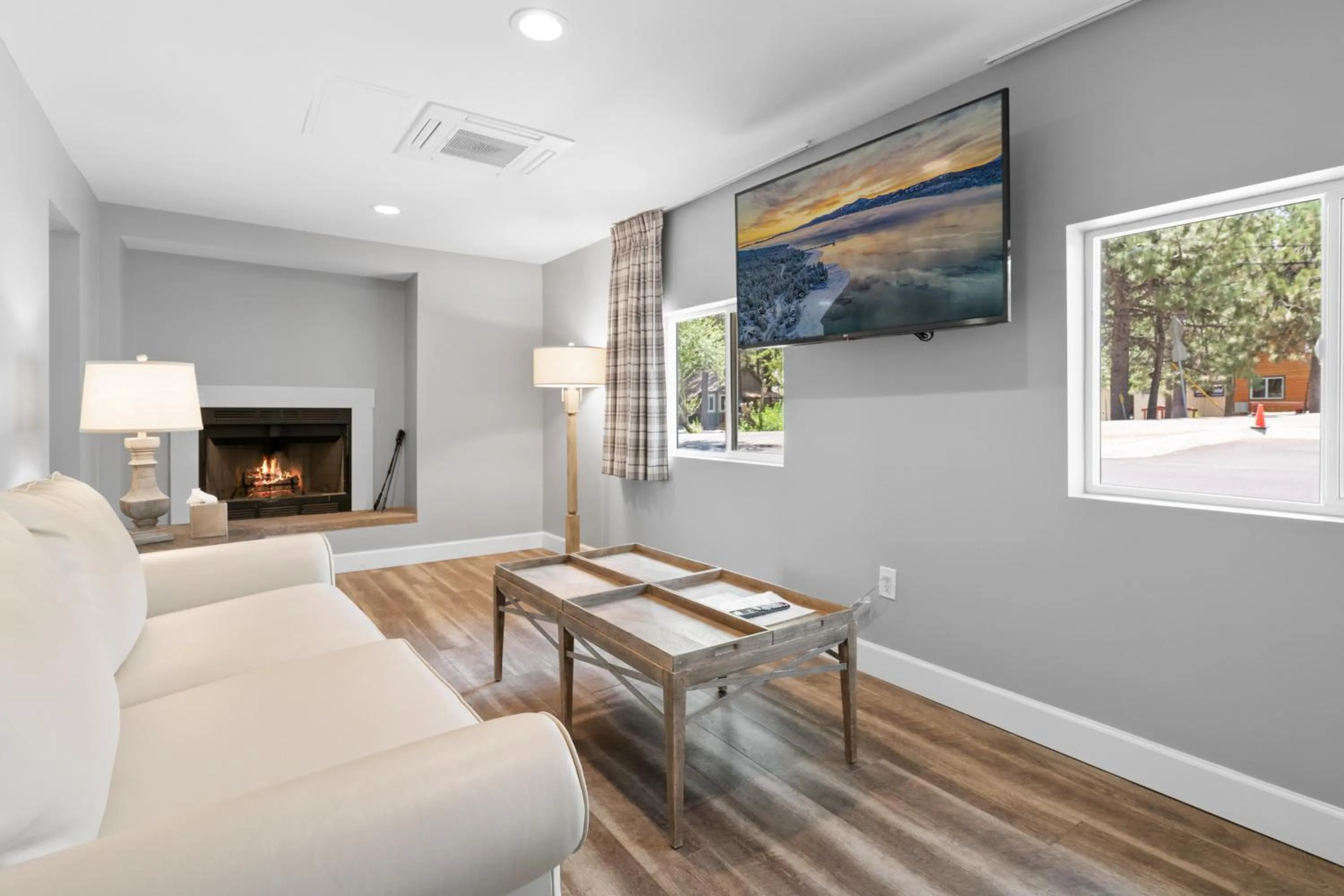 Seating area in Big Bear Frontier