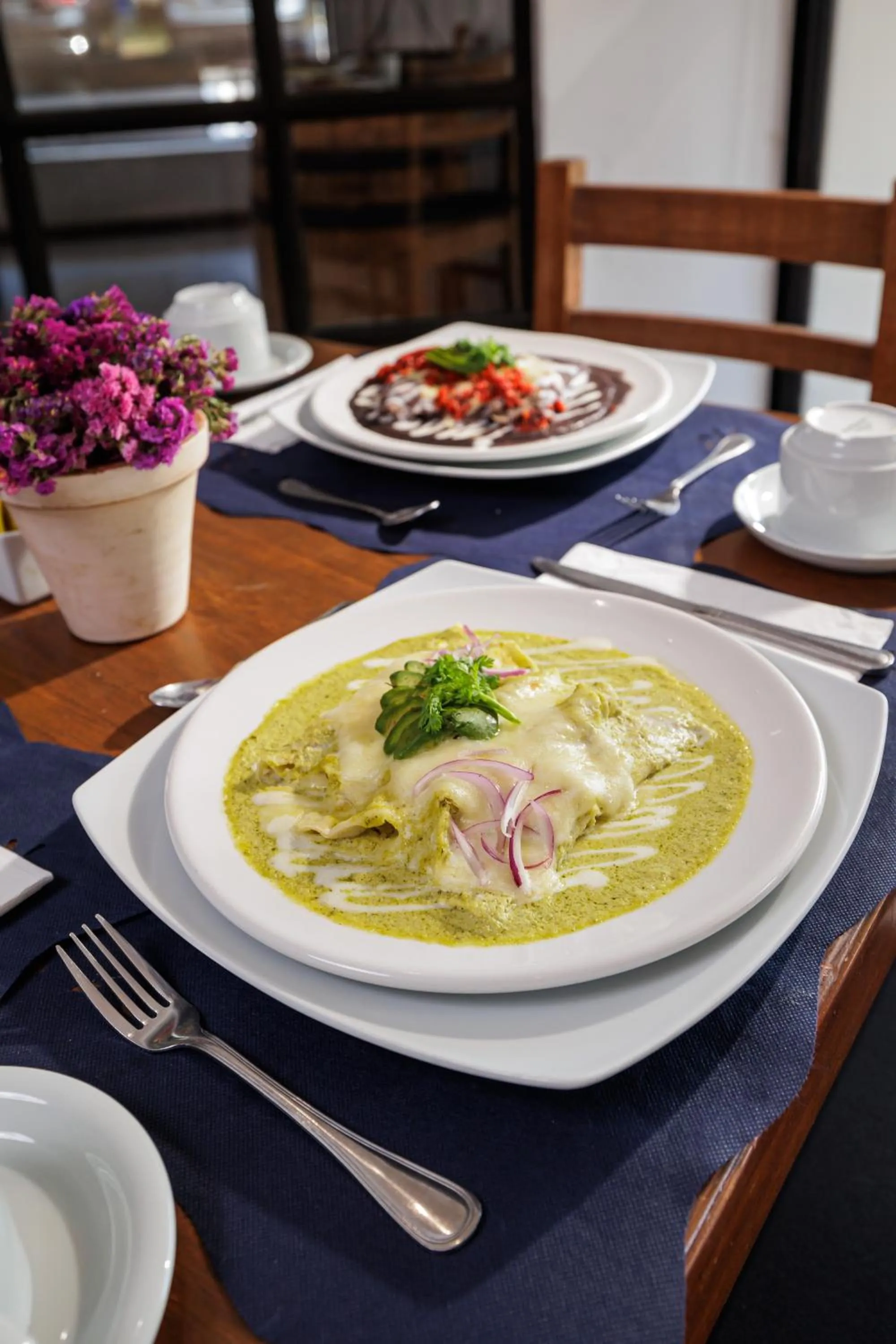 Restaurant/places to eat in Hotel Suites México Plaza León Campestre