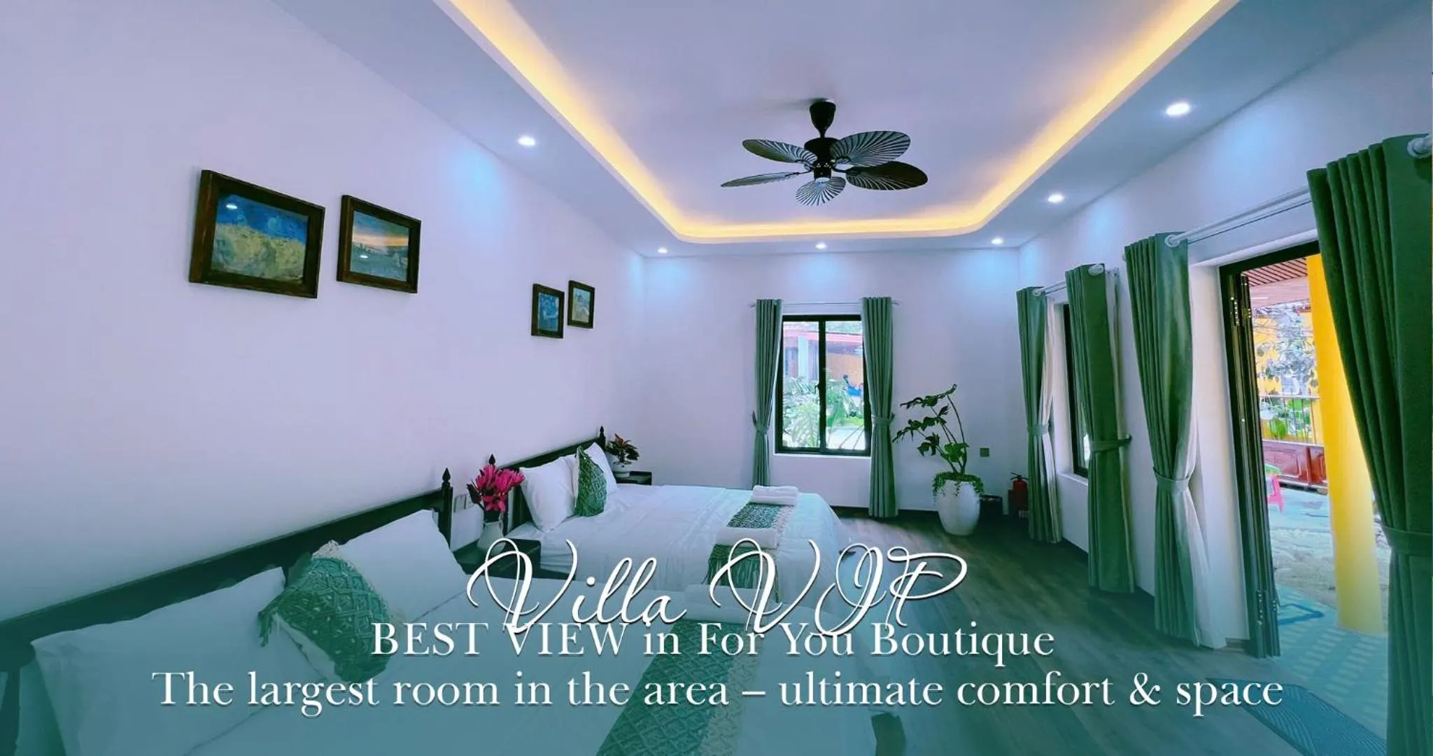 Photo of the whole room, Bed in For You Ninh Bình Boutique
