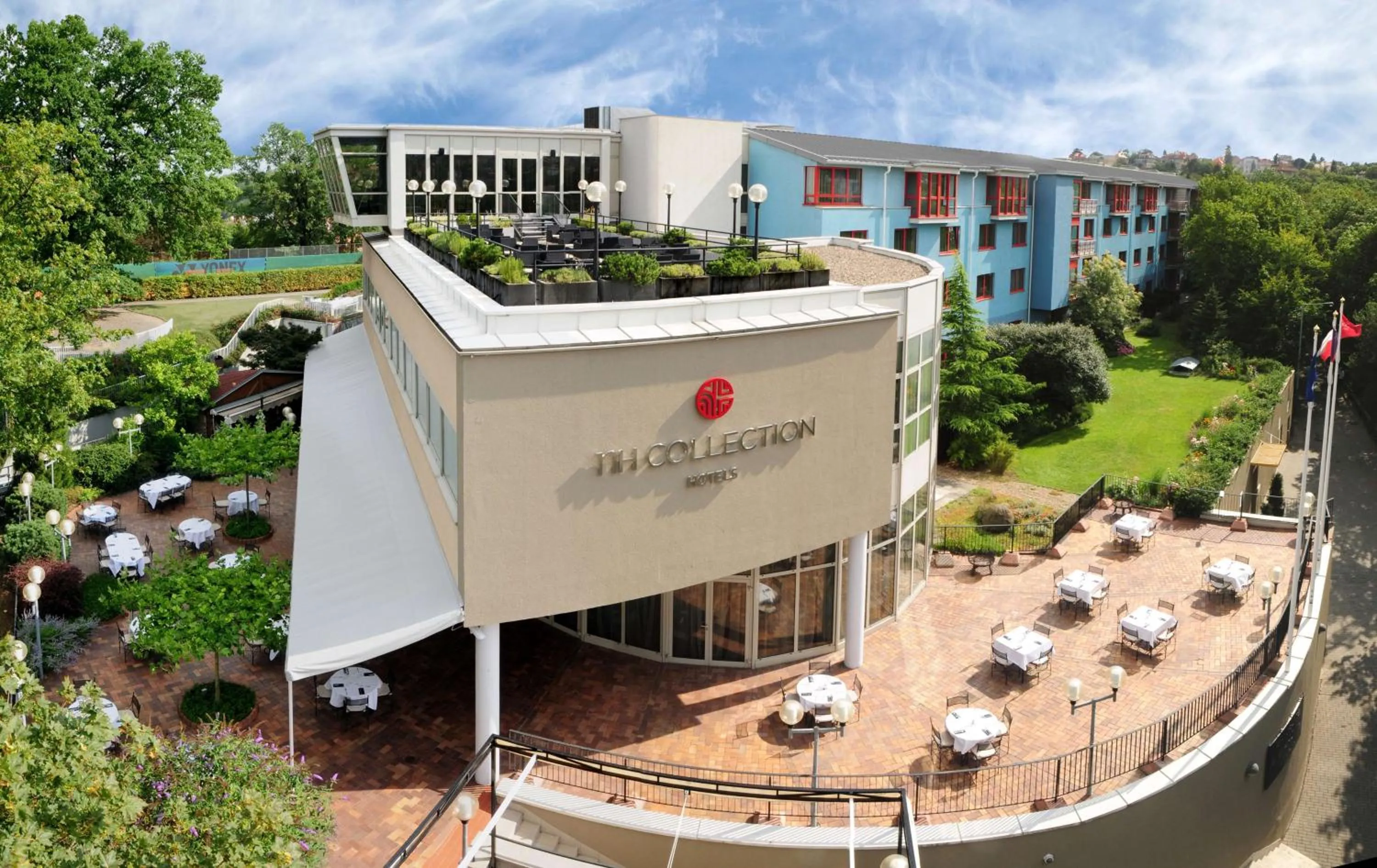 Property building in NH Collection Prague