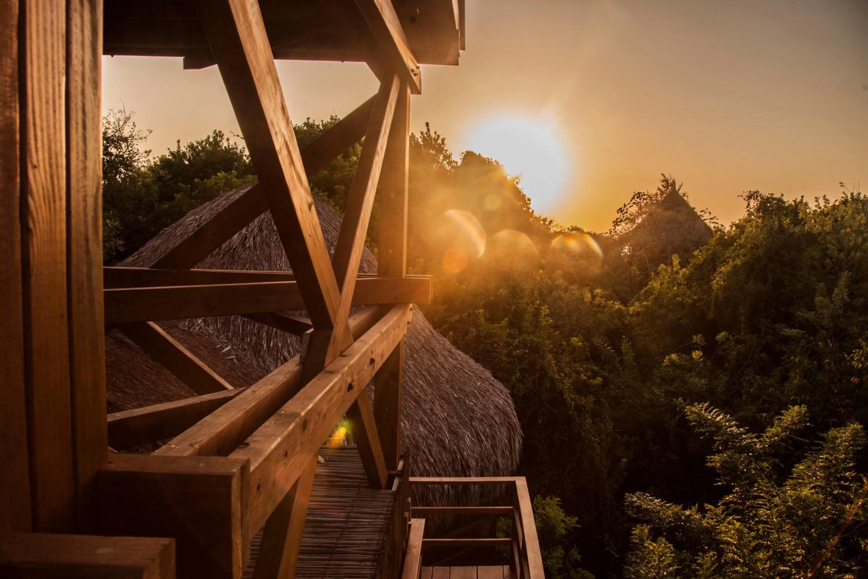 Sunset in Hotel Las Islas