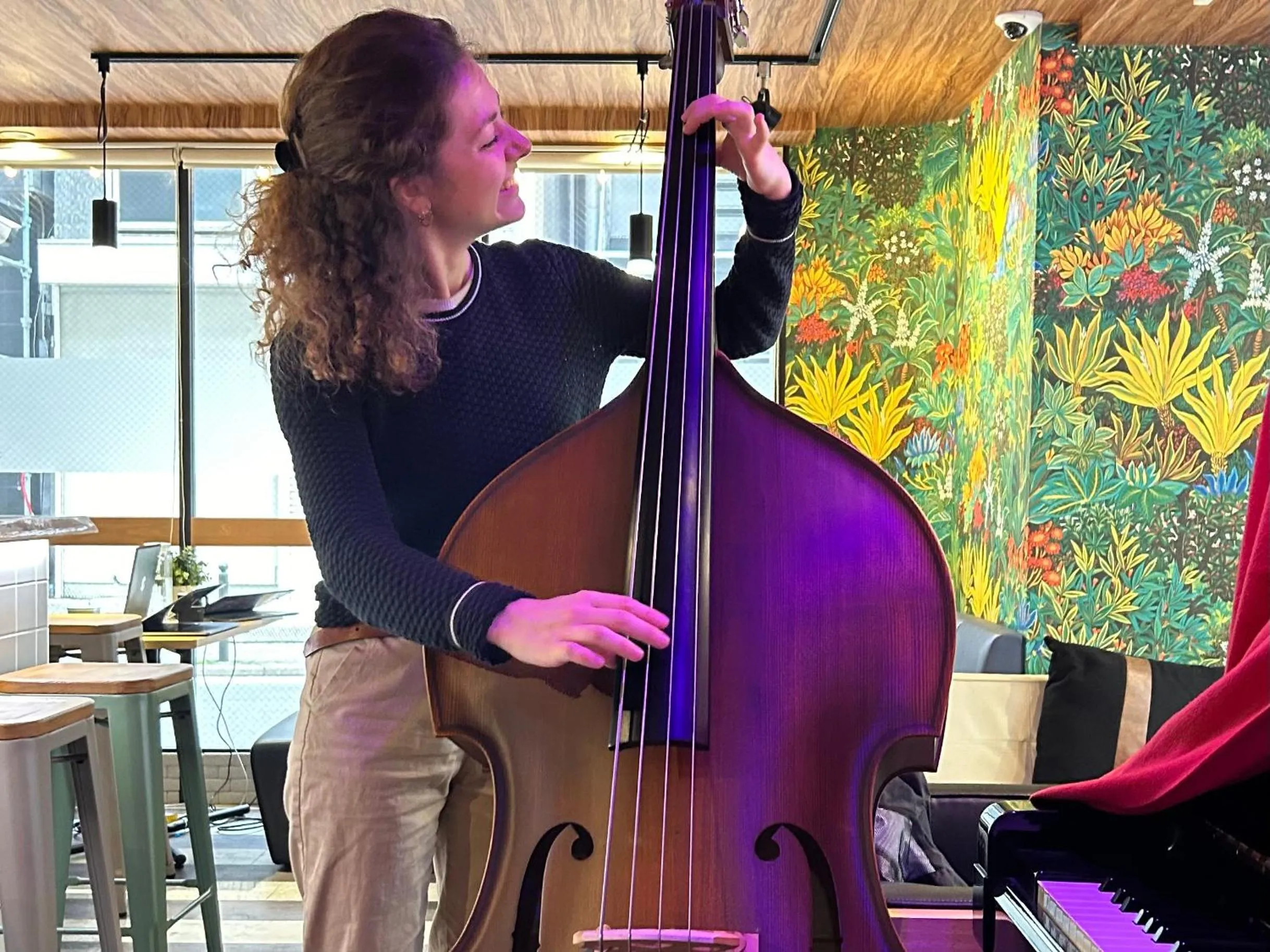 Communal lounge/ TV room in Feel Osaka Yu