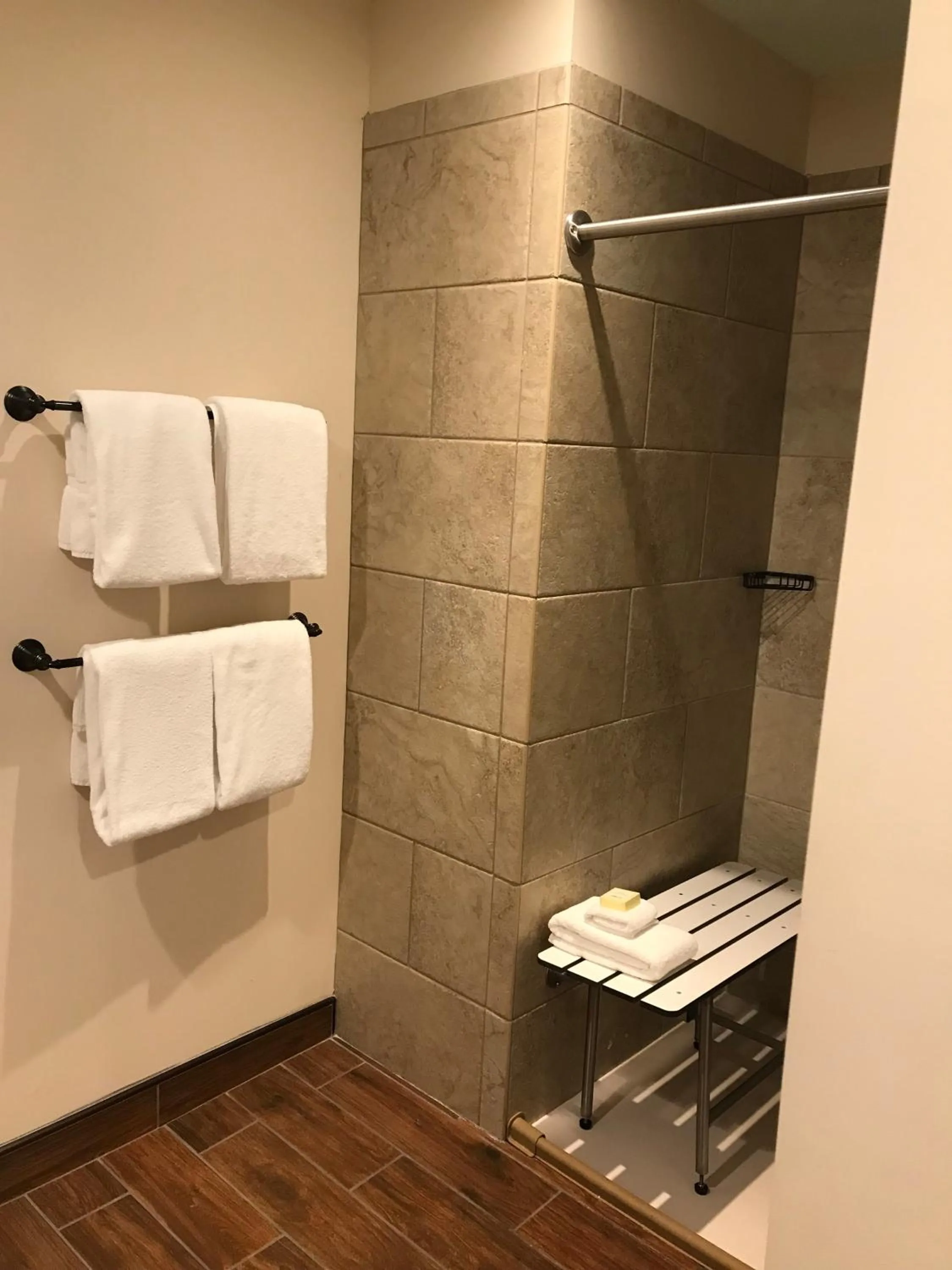 Bathroom in Village Hotel on Biltmore Estate