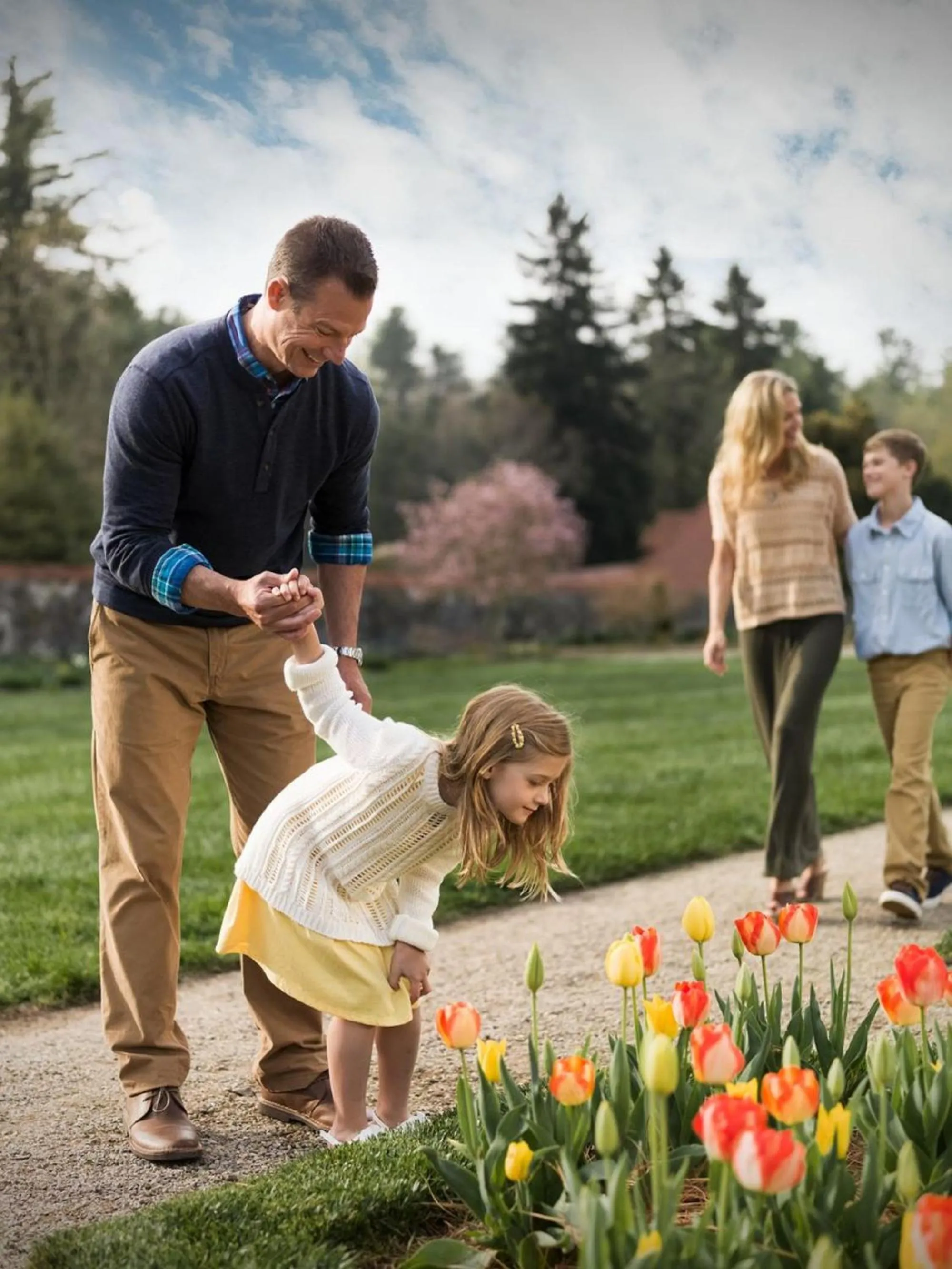 children in Village Hotel on Biltmore Estate