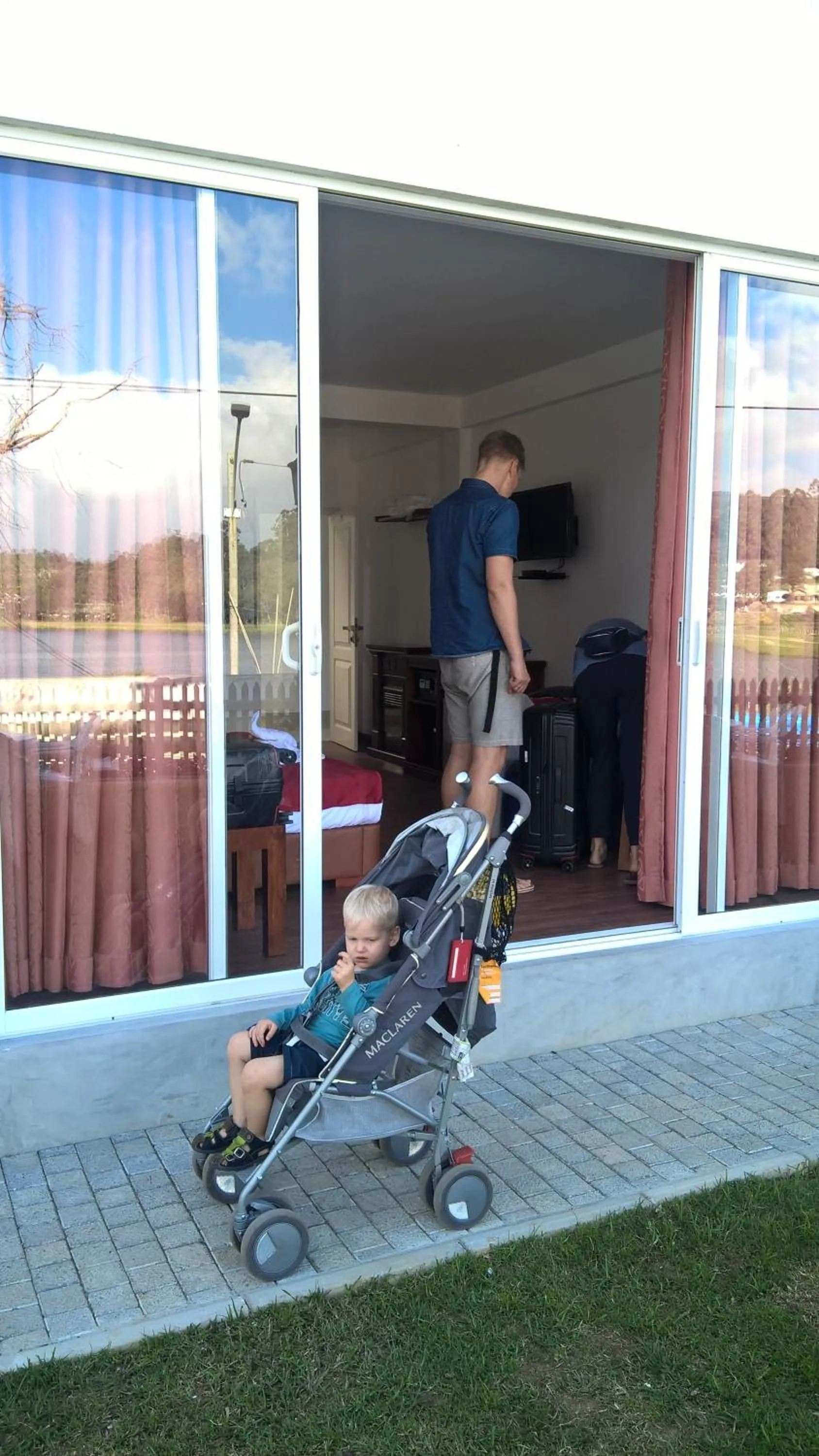 group of guests in Royal Lake Hotel