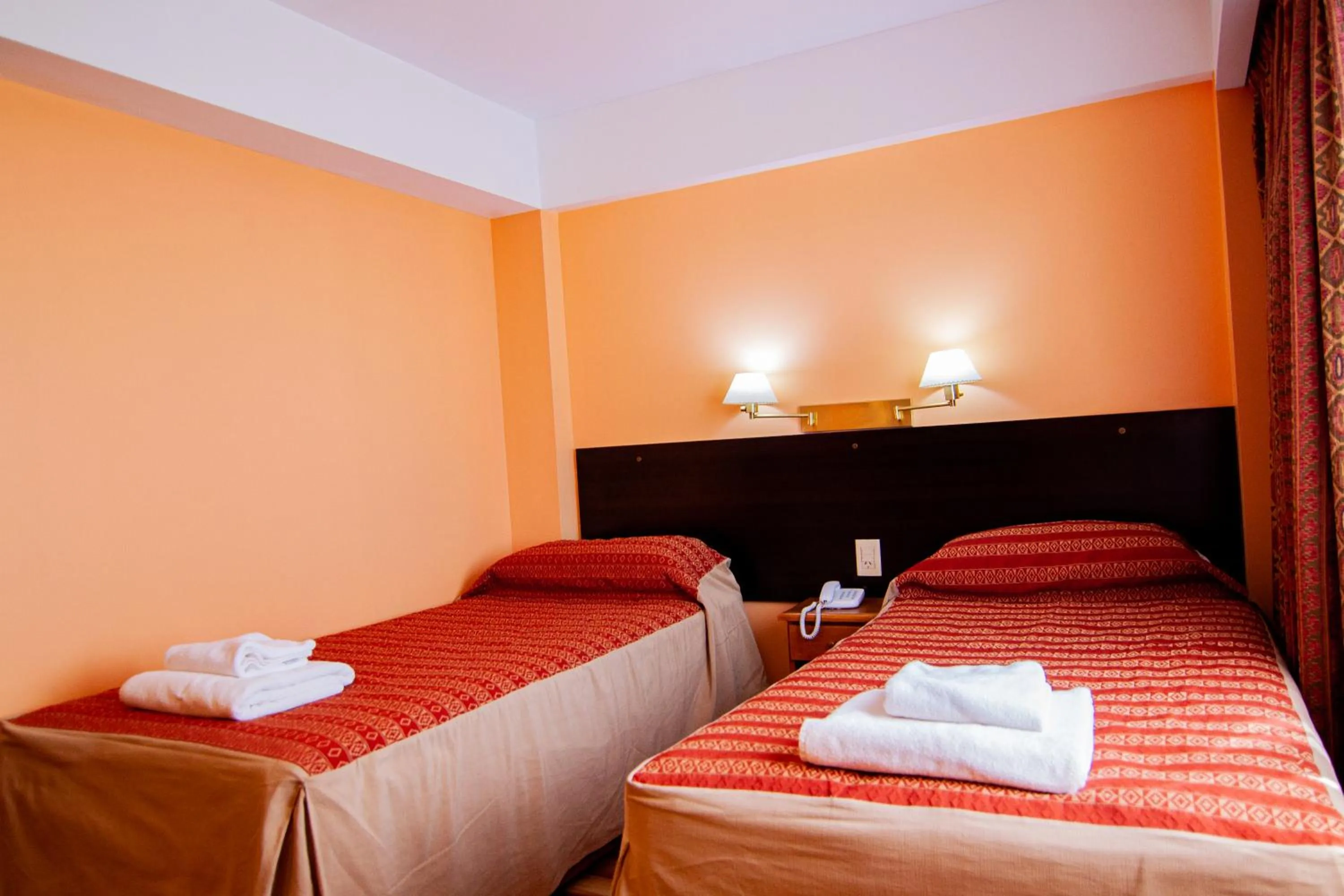 Bed in Hotel Villa Brescia