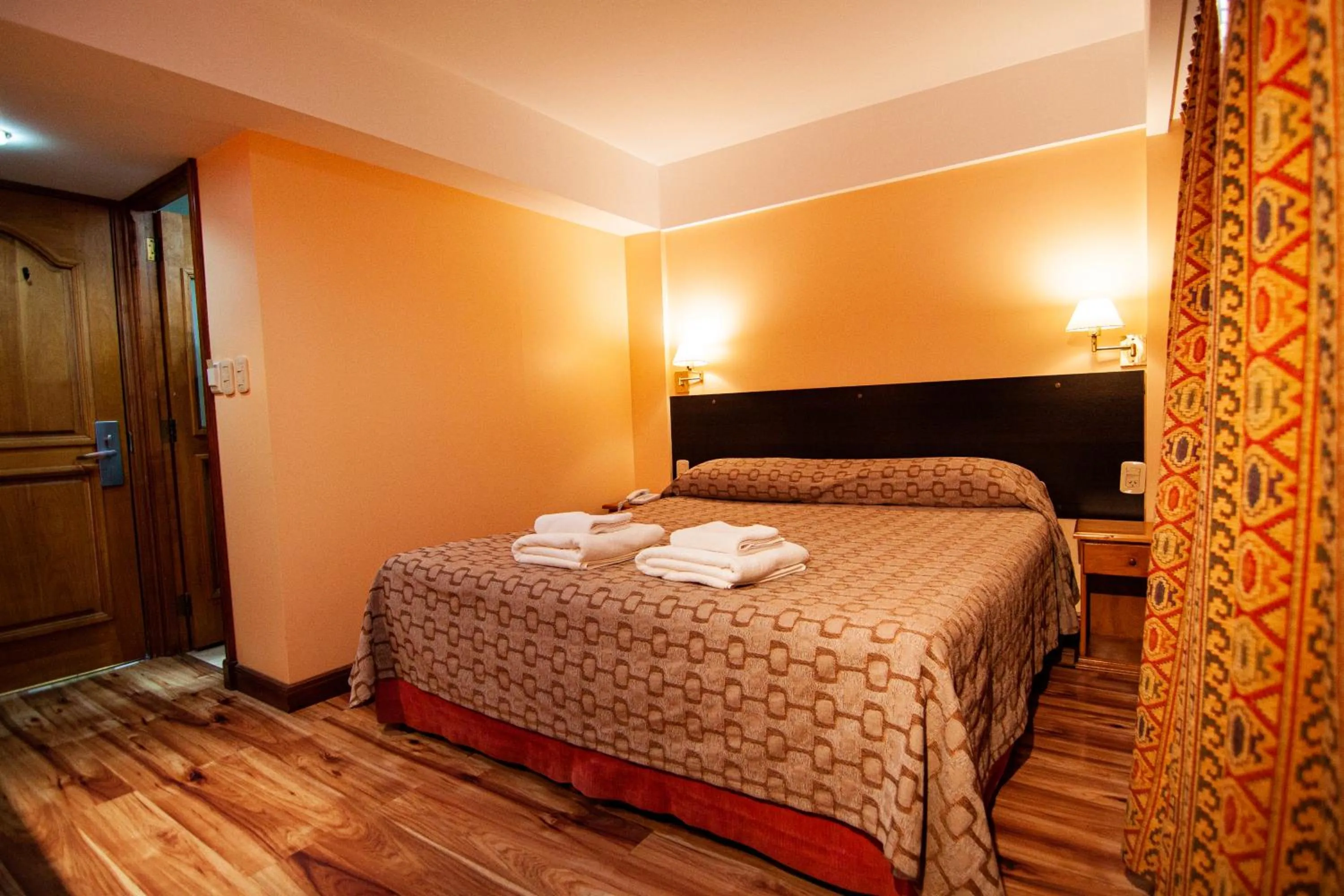 Bed in Hotel Villa Brescia