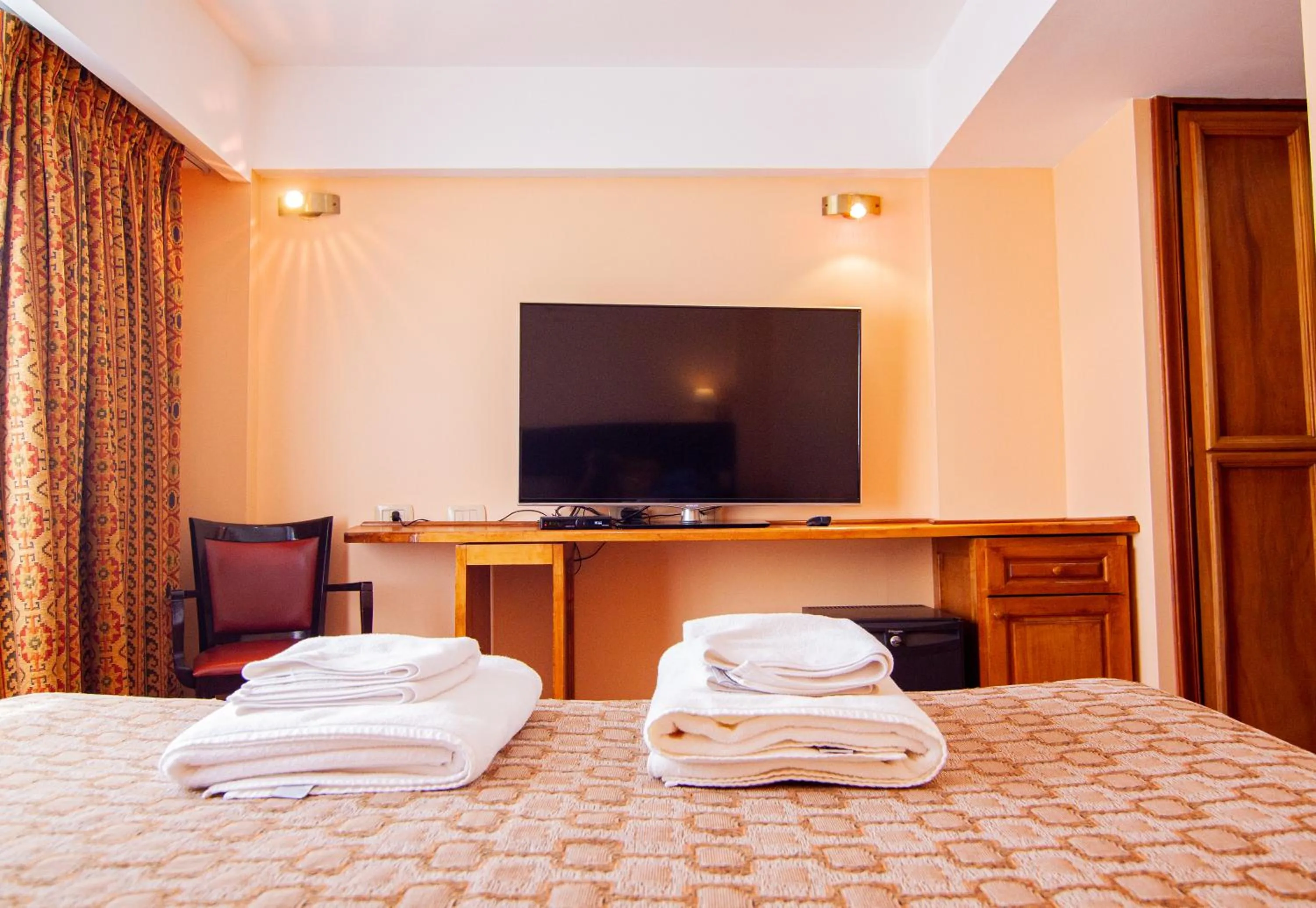 Bed in Hotel Villa Brescia