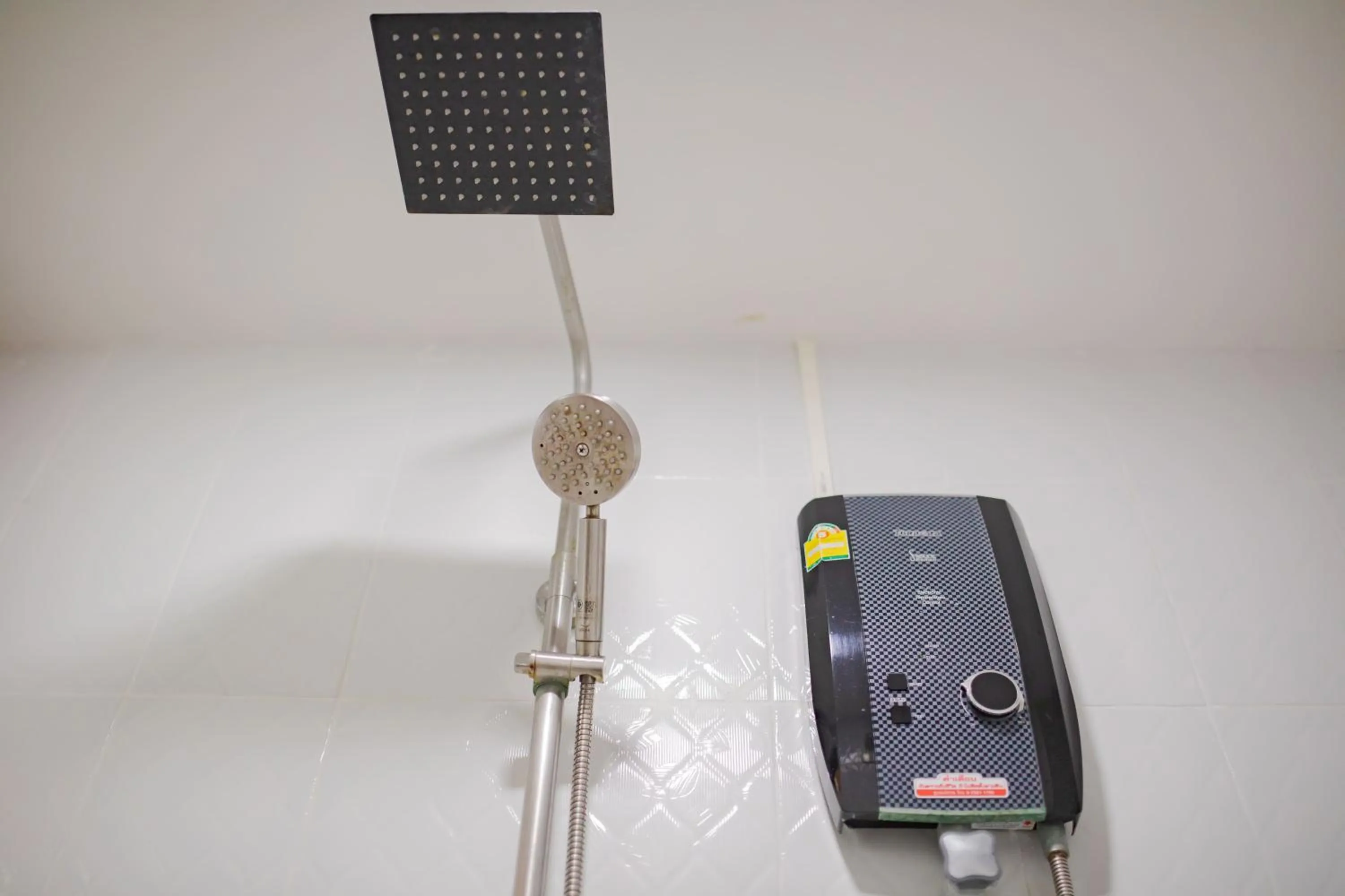 Shower in Chareena Hill Beach Resort