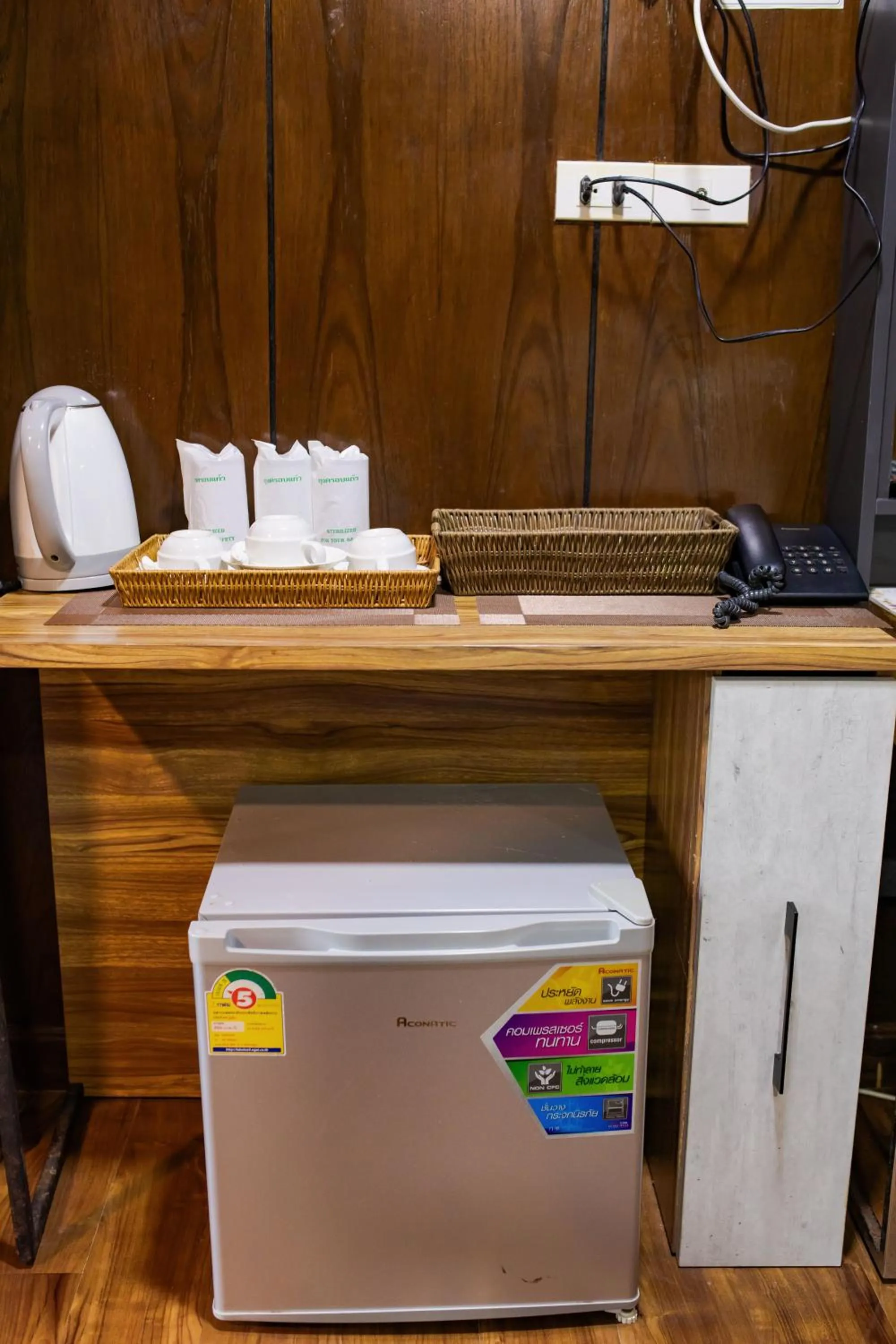 Kitchen or kitchenette in Chareena Hill Beach Resort