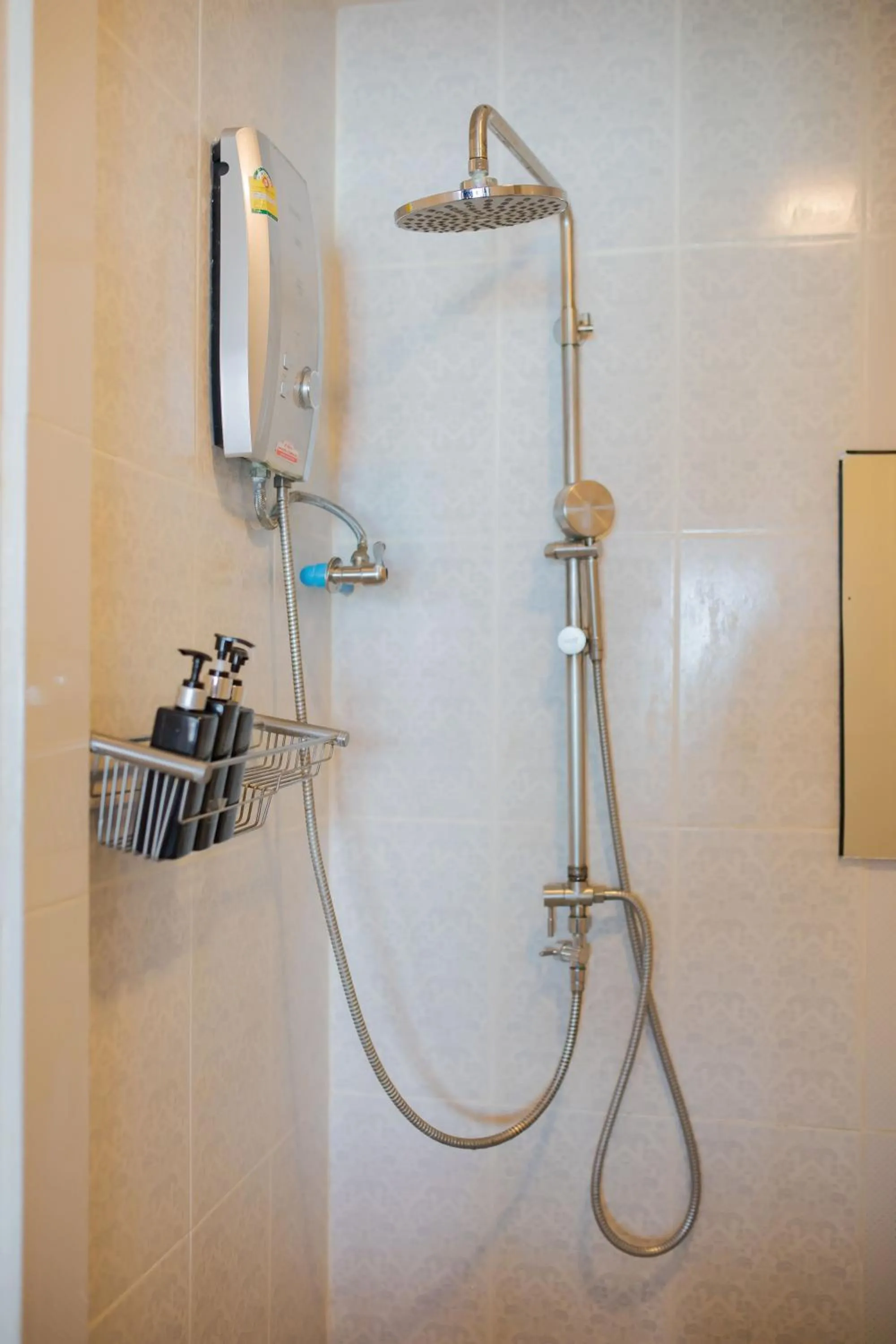 Shower in Chareena Hill Beach Resort