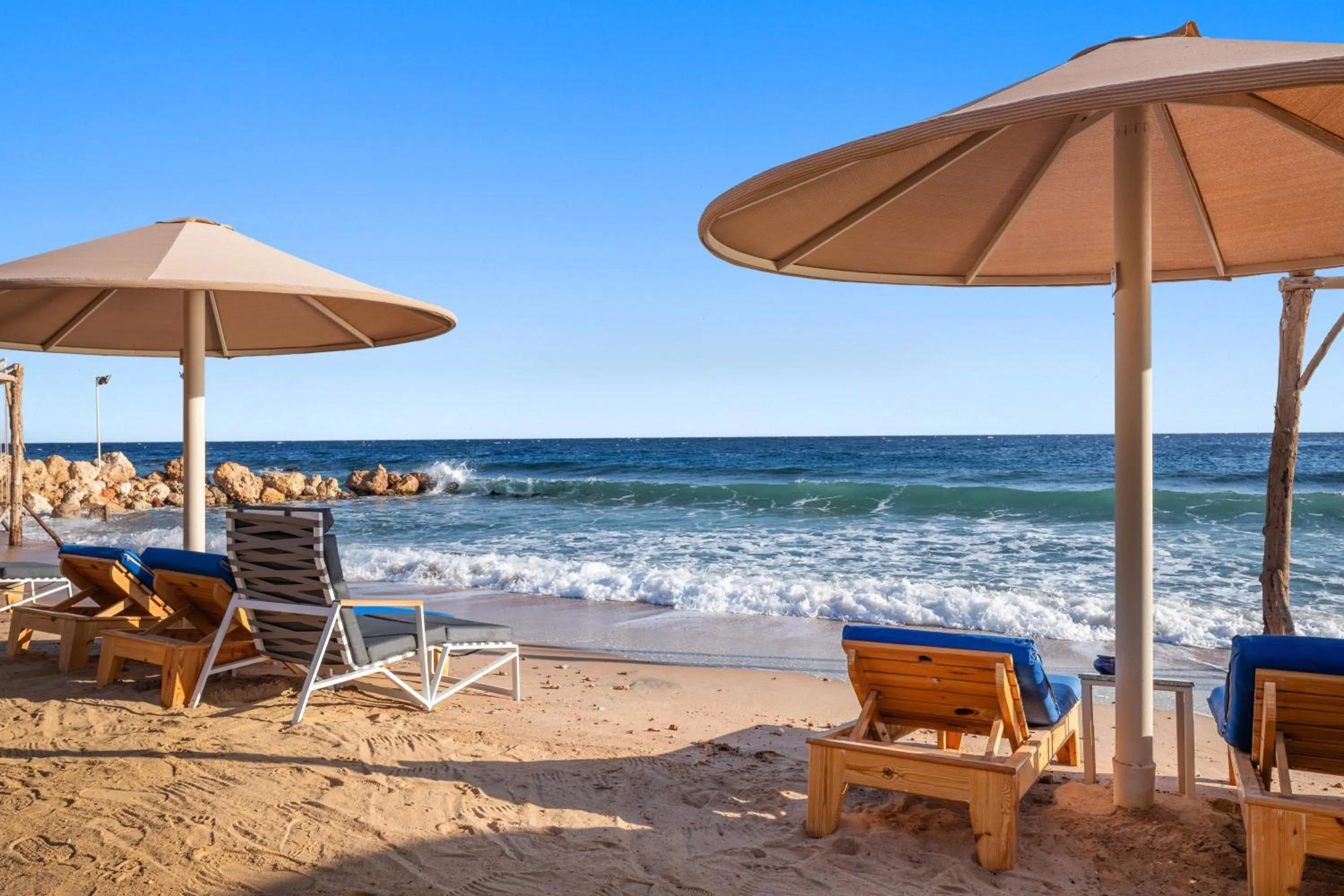 Beach in Pickalbatros Citadel Resort Sahl Hasheesh