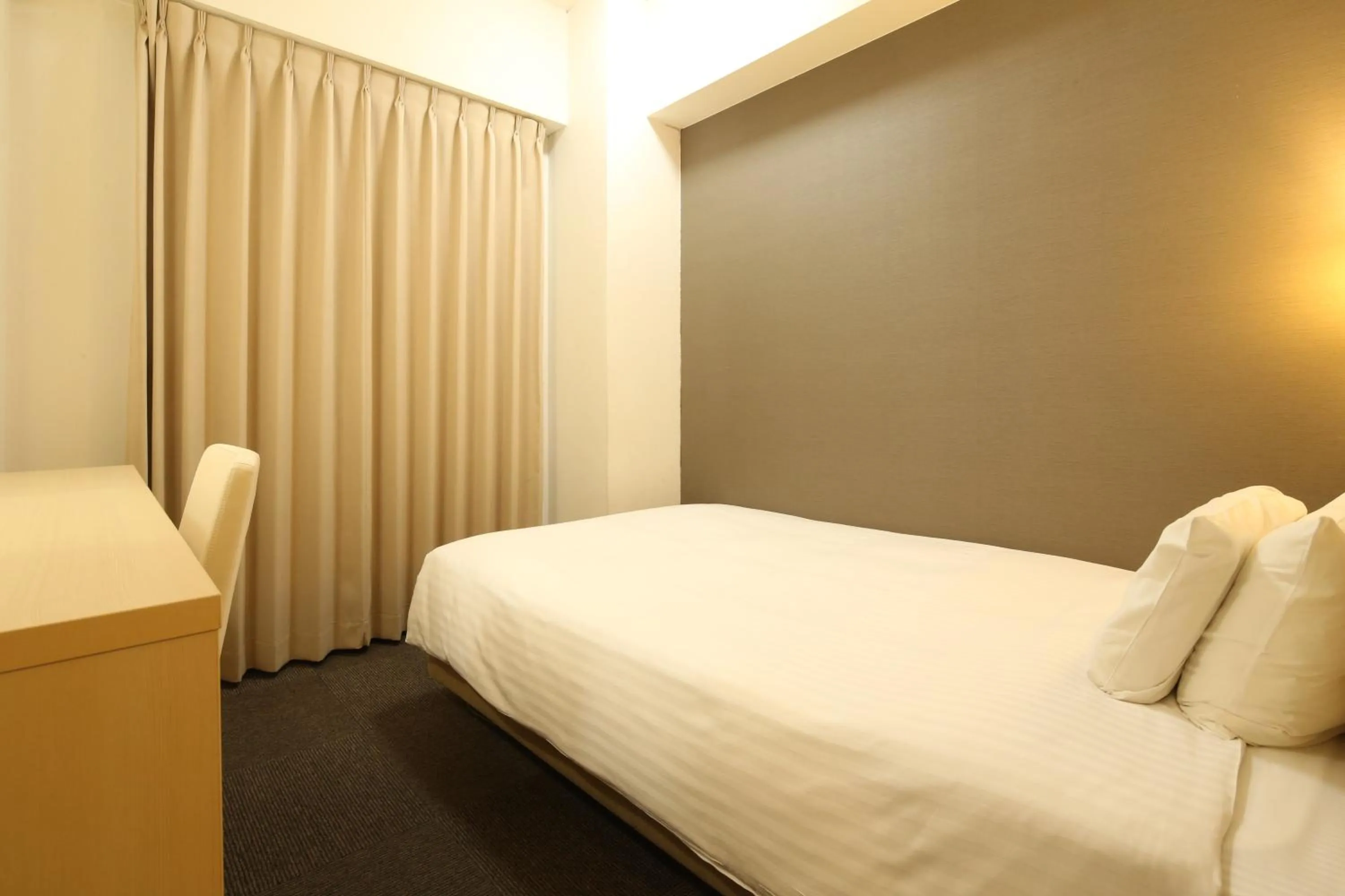 Bed in AB Hotel Mikawa Anjo Honkan