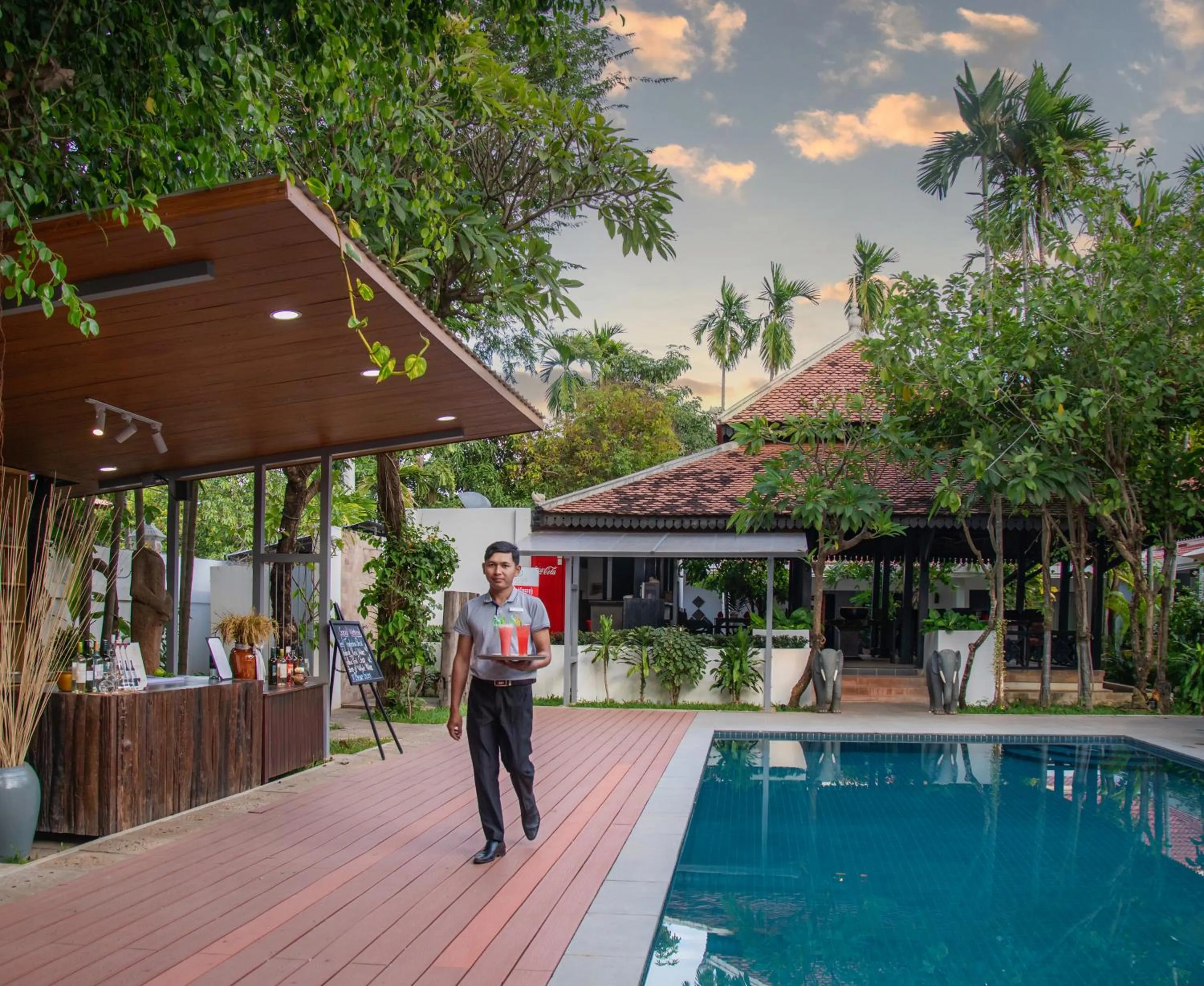 Swimming pool in The Oasis Harbor