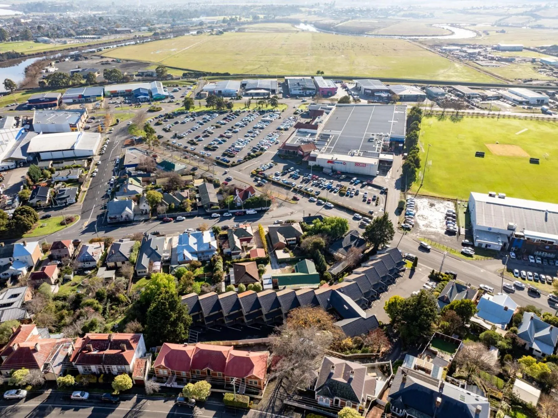 City view in Elphin Serviced Apartments