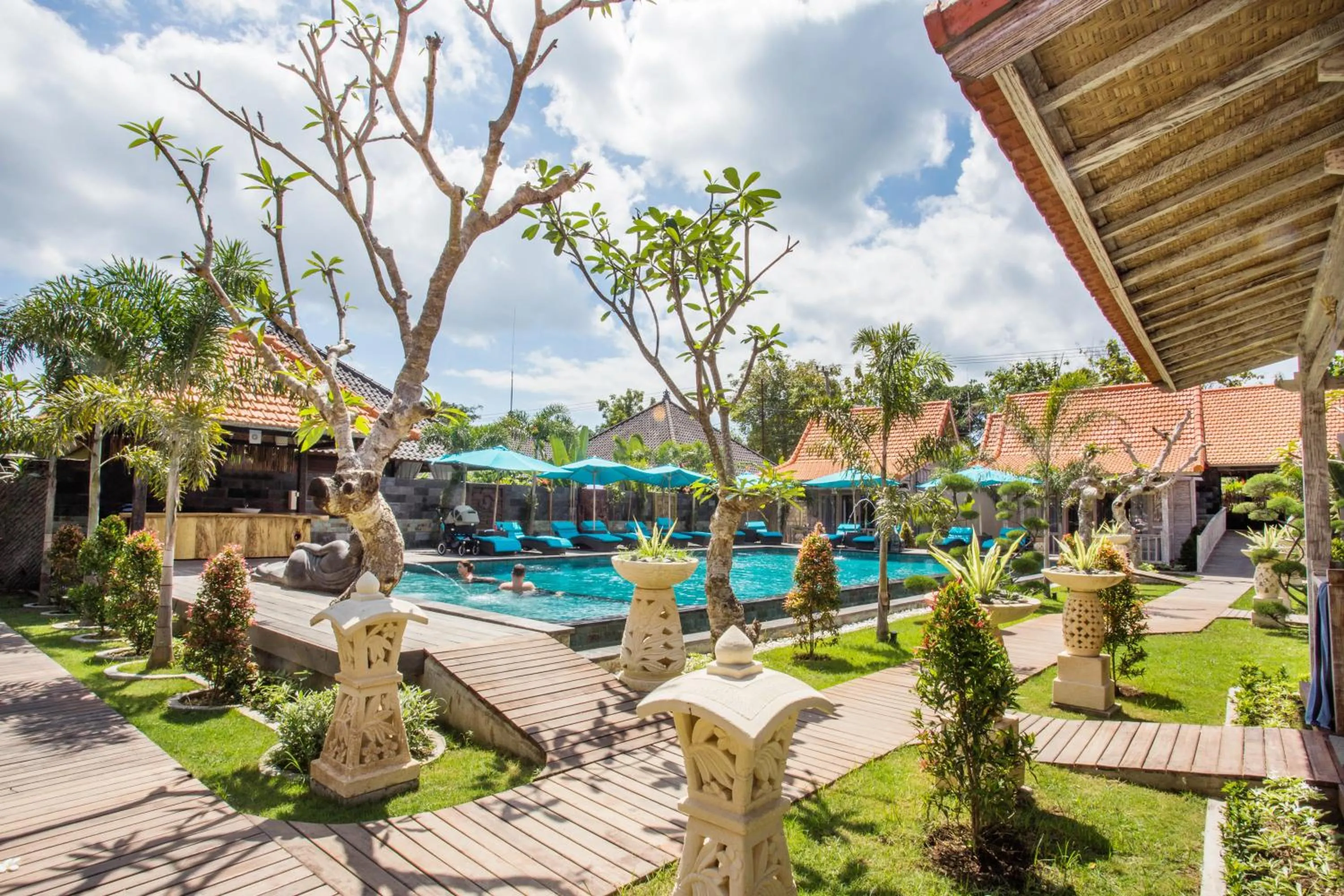 Swimming pool in The Palm Grove Villas