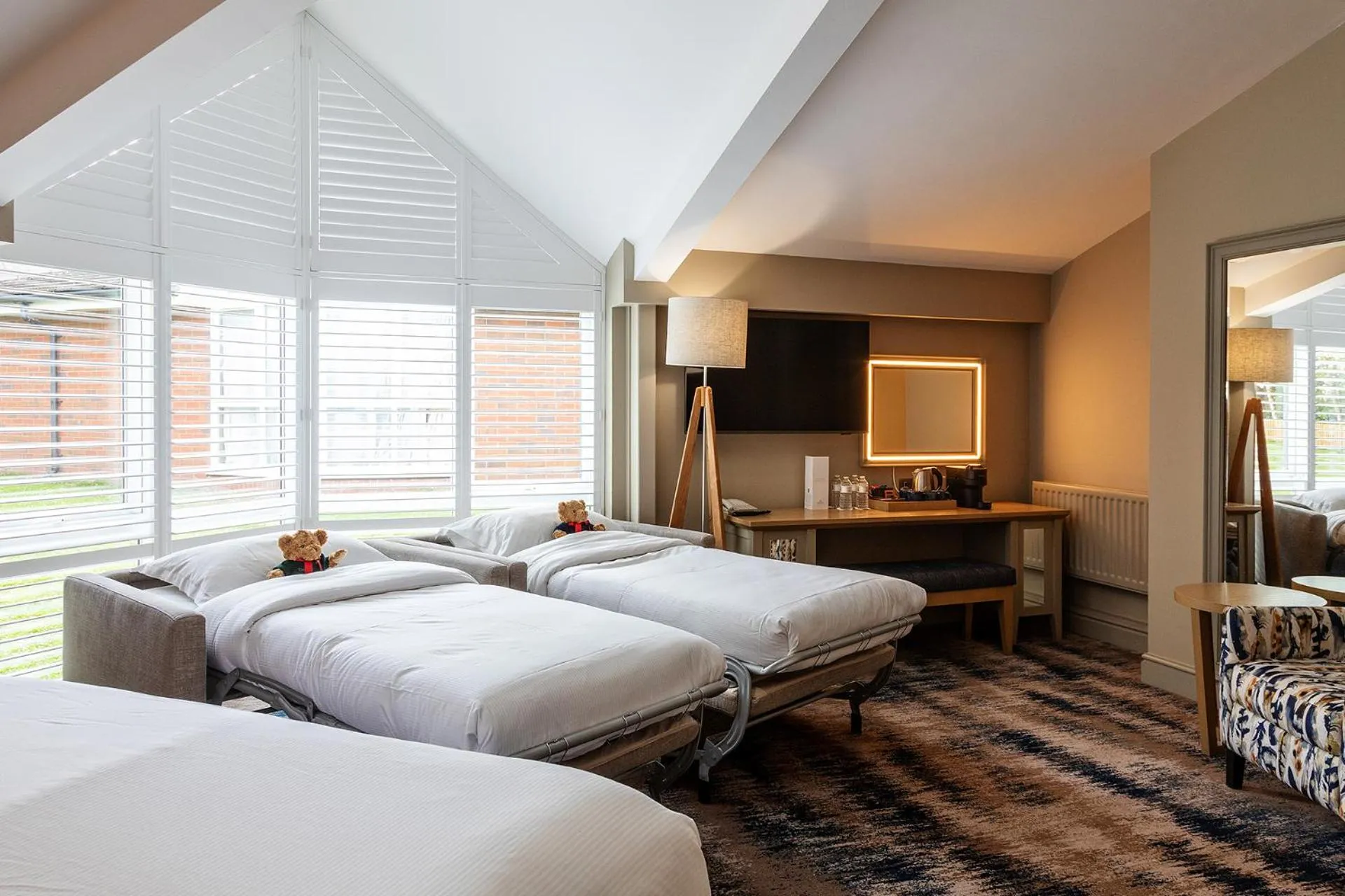 Bed in The Belfry Hotel & Resort