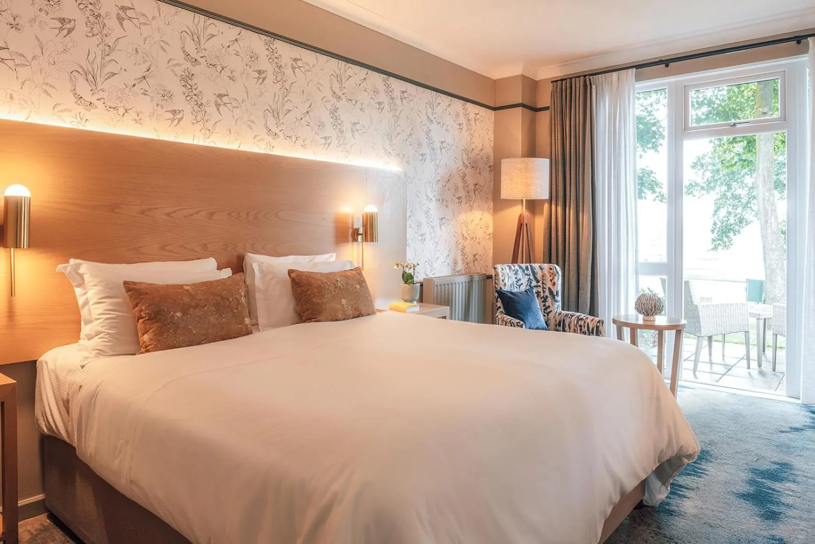 Bed in The Belfry Hotel & Resort