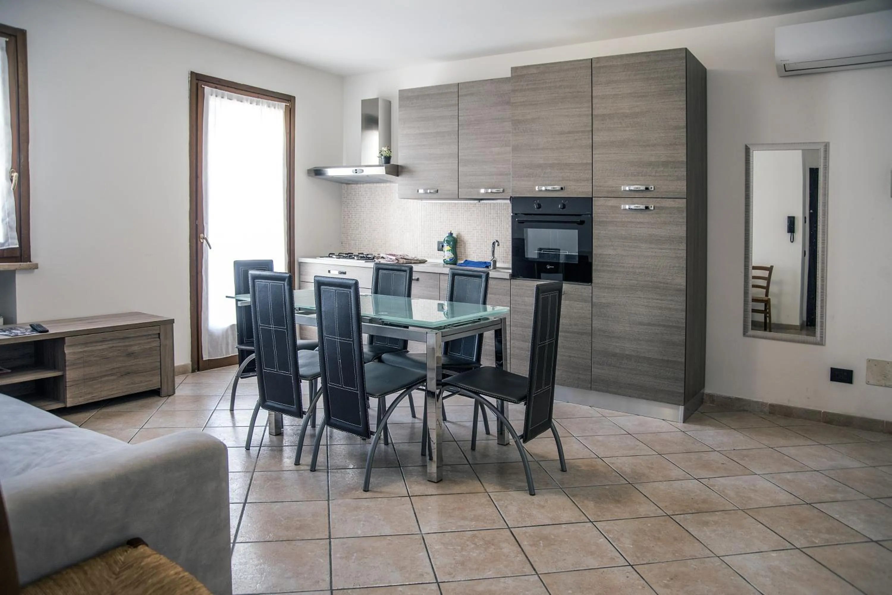 Kitchen or kitchenette in Residenza Meeting