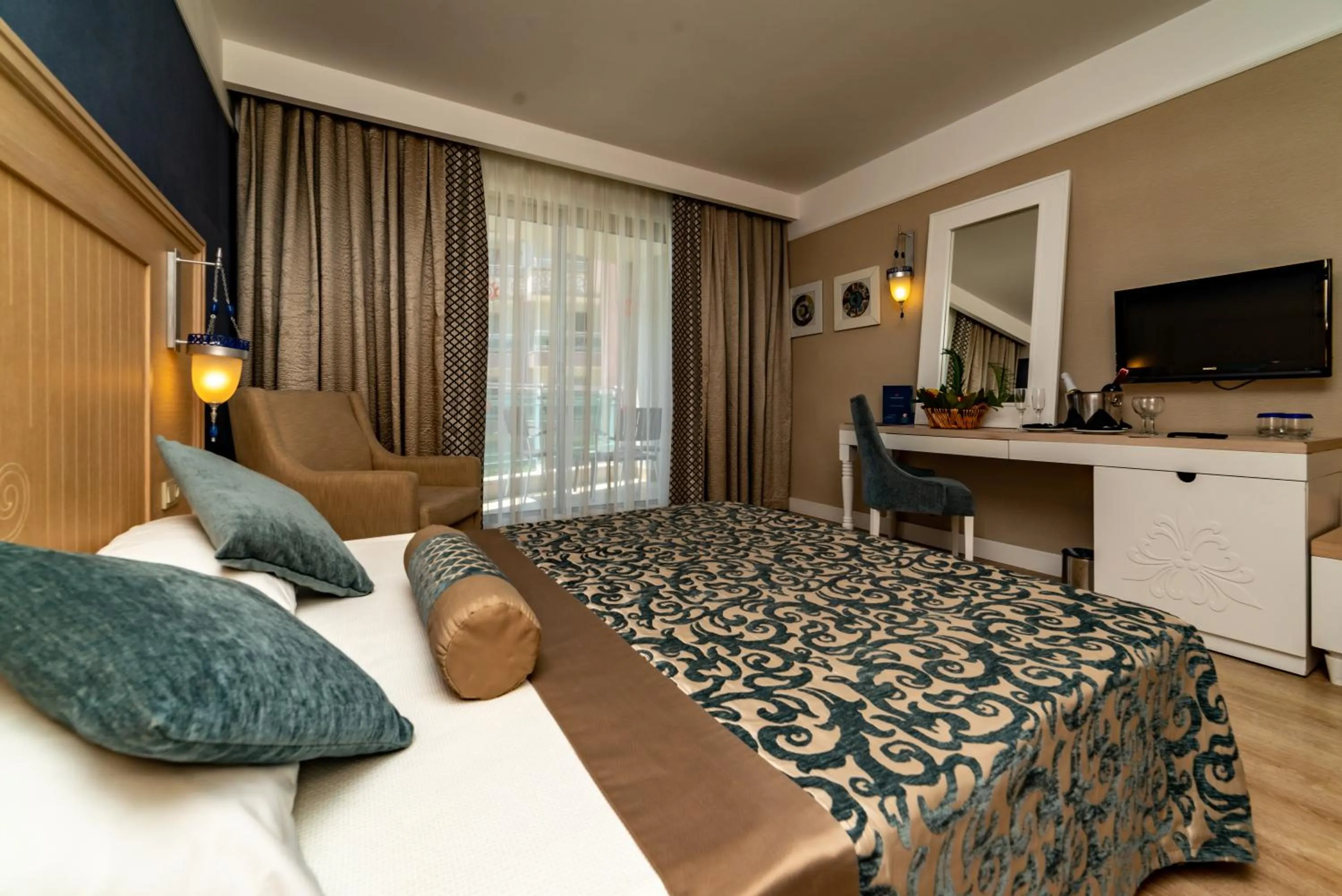 Photo of the whole room, Bed in Seamelia Beach Resort Hotel & SPA