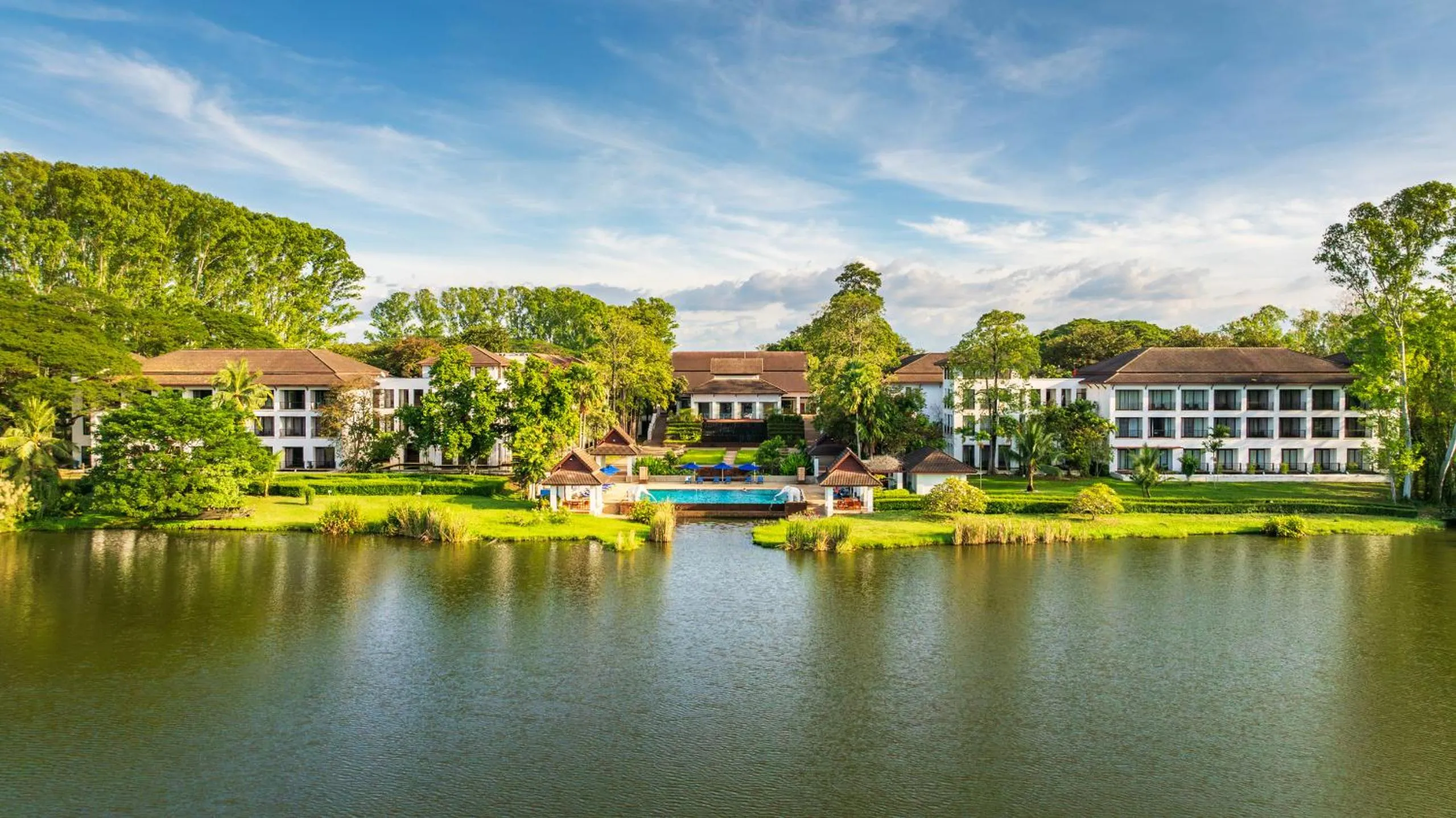 Property building in Tawa Ravadee Resort Prachinburi, a member of WorldHotels Distinctive