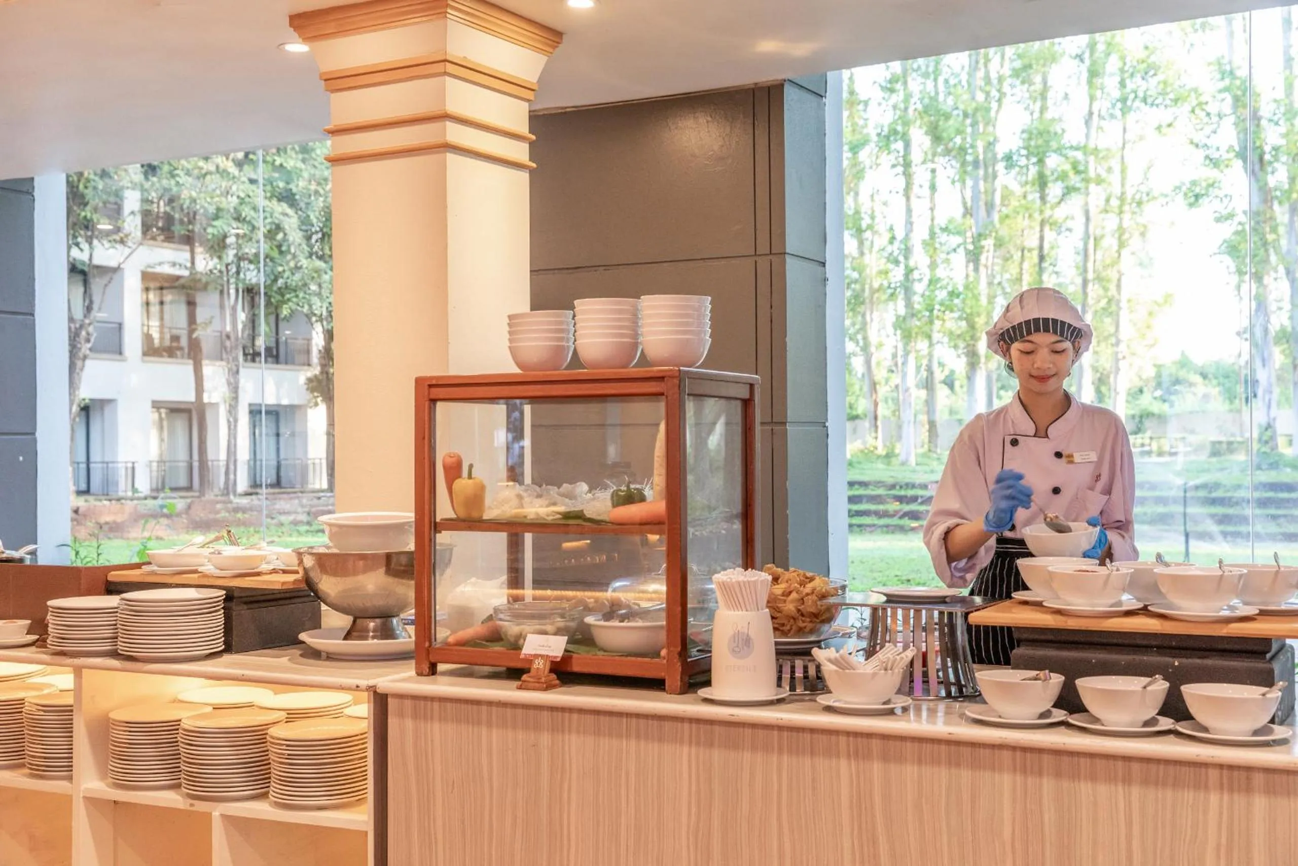 Restaurant/places to eat in Tawa Ravadee Resort Prachinburi, a member of WorldHotels Distinctive