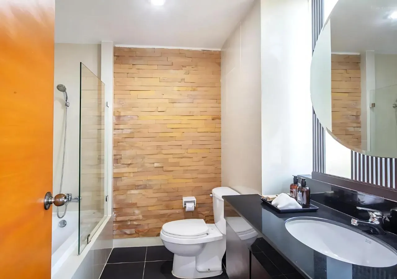 Bathroom in Tawa Ravadee Resort Prachinburi, a member of WorldHotels Distinctive