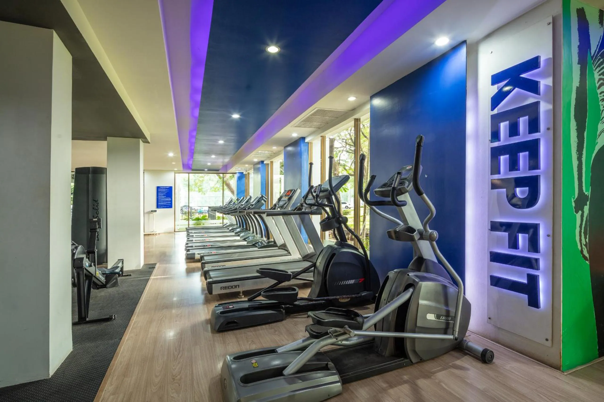 Fitness centre/facilities in Tawa Ravadee Resort Prachinburi, a member of WorldHotels Distinctive