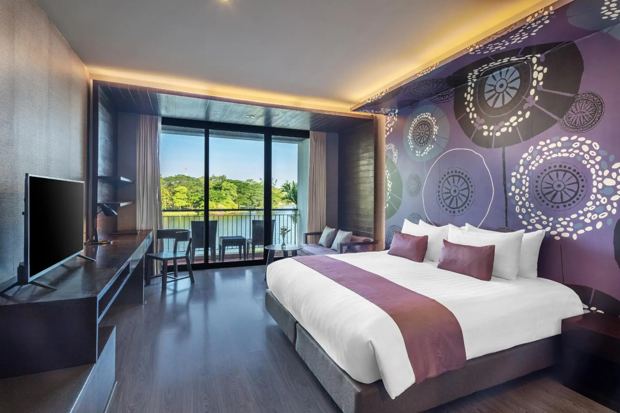 Deluxe Quality Double Room in Tawa Ravadee Resort Prachinburi, a member of WorldHotels Distinctive Deluxe Quality Double Room in Tawa Ravadee Resort Prachinburi, a member of WorldHotels Distinctive