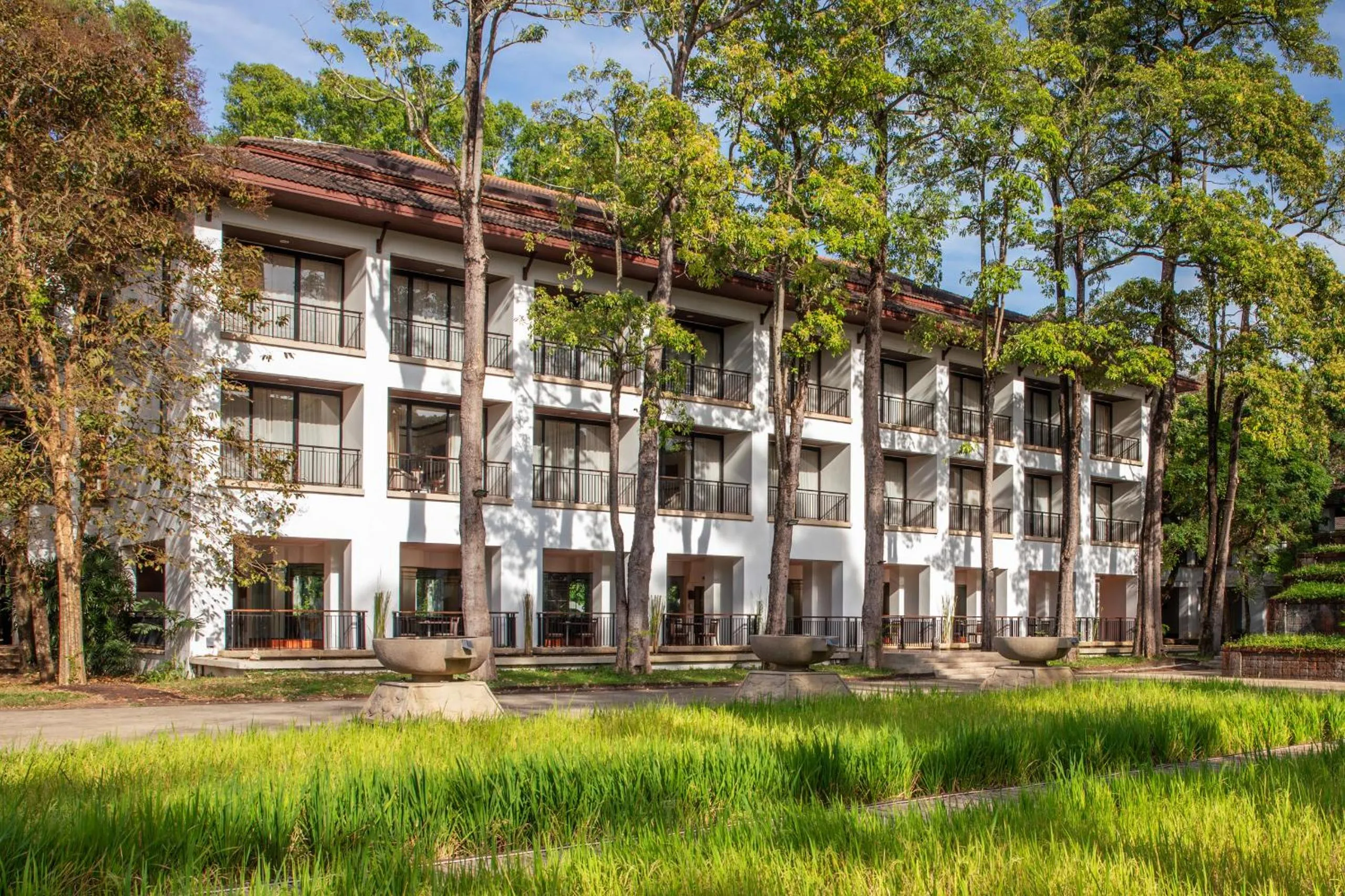 Property building in Tawa Ravadee Resort Prachinburi, a member of WorldHotels Distinctive