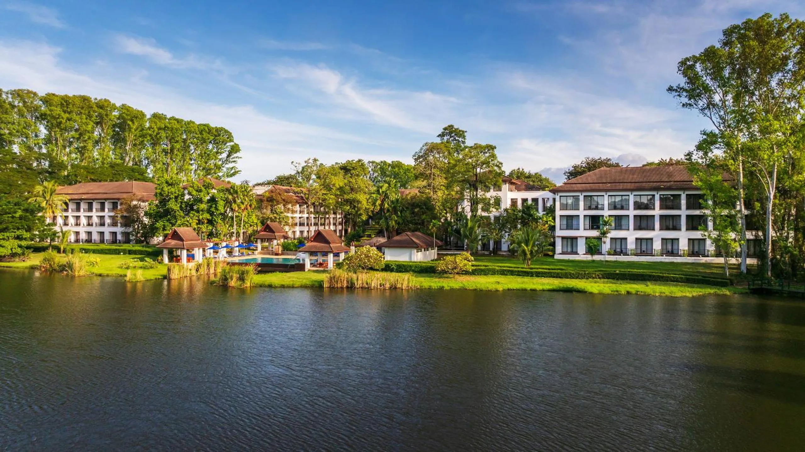 Property building in Tawa Ravadee Resort Prachinburi, a member of WorldHotels Distinctive