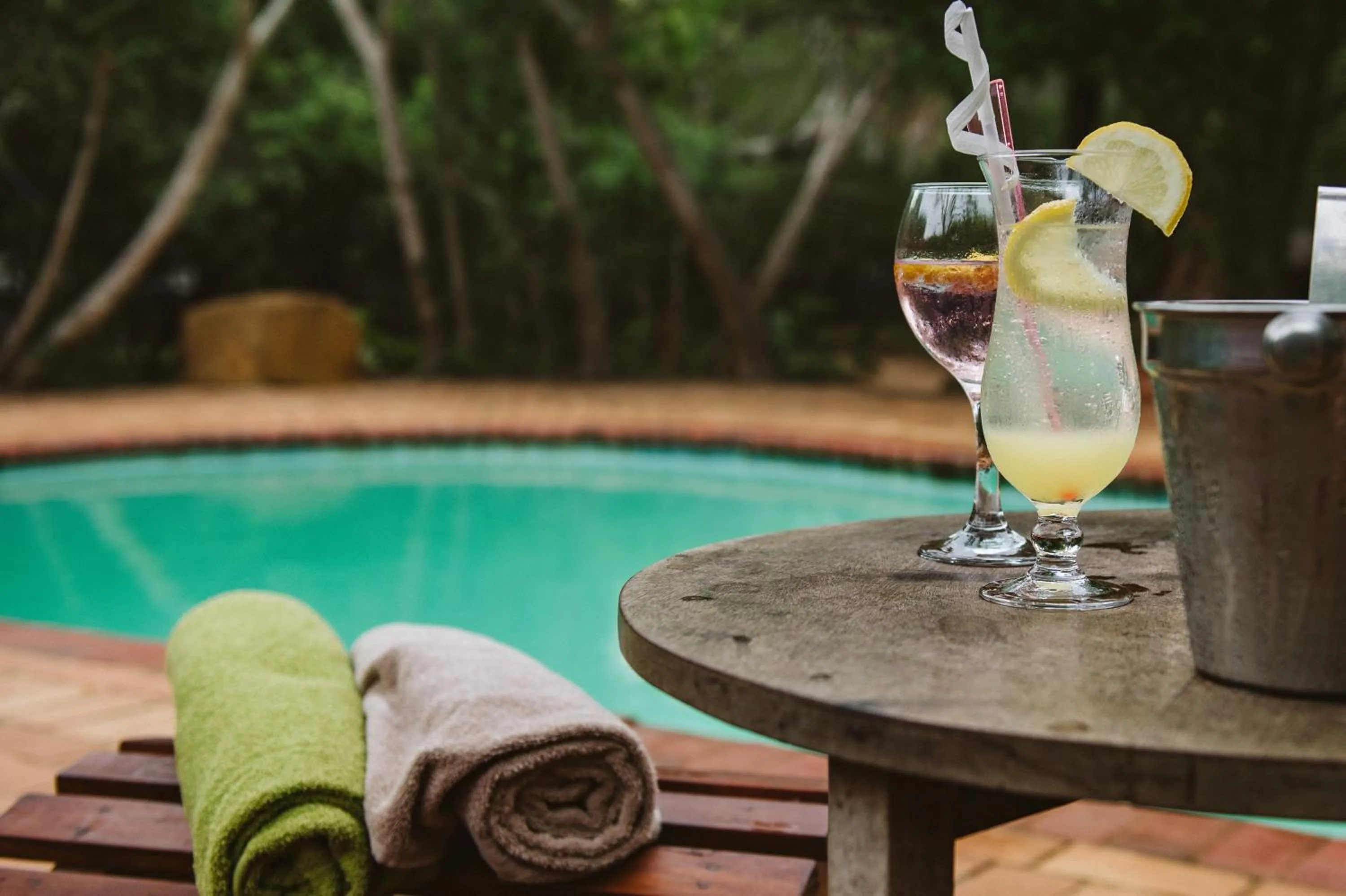 Swimming pool in Hluhluwe River Lodge