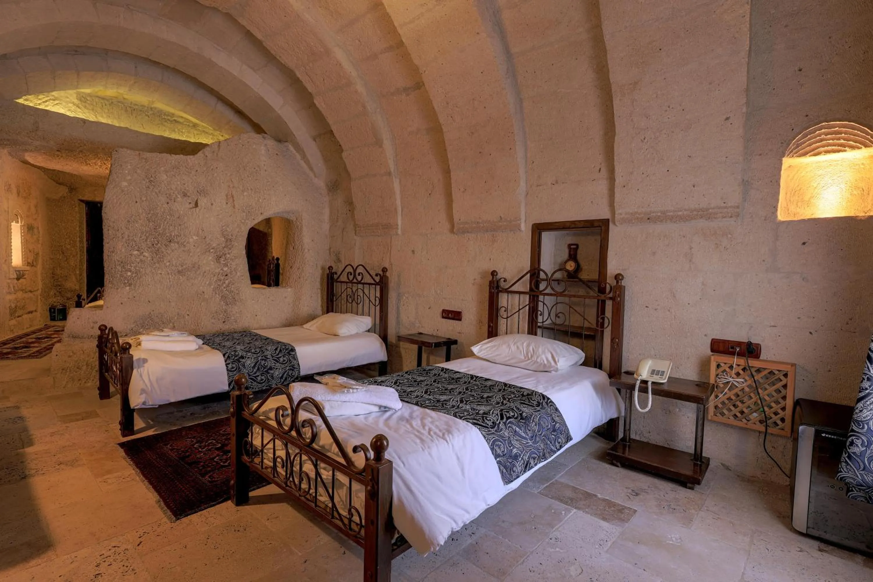 Bed in Century Cave Hotel