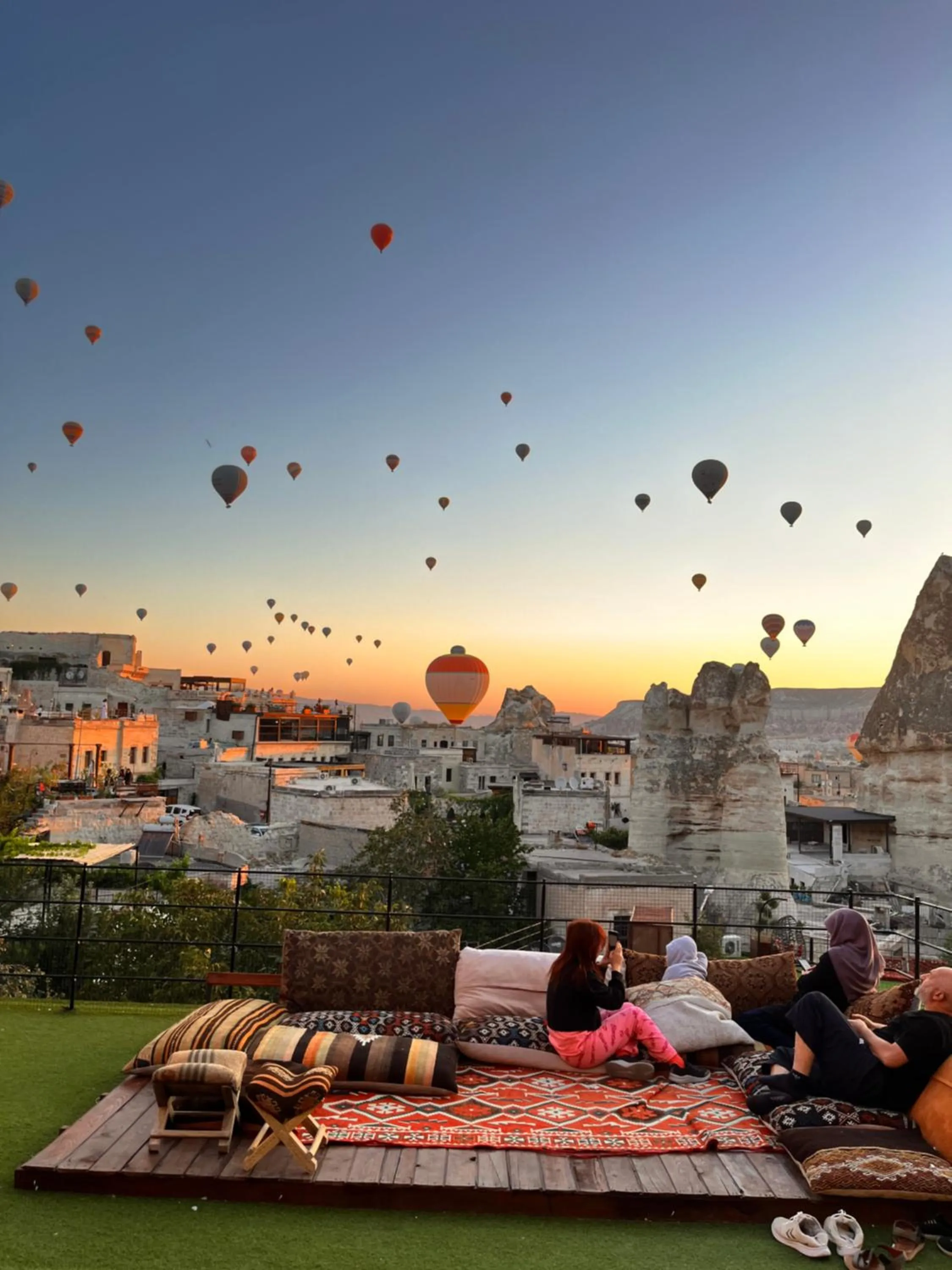 Balcony/Terrace in Century Cave Hotel