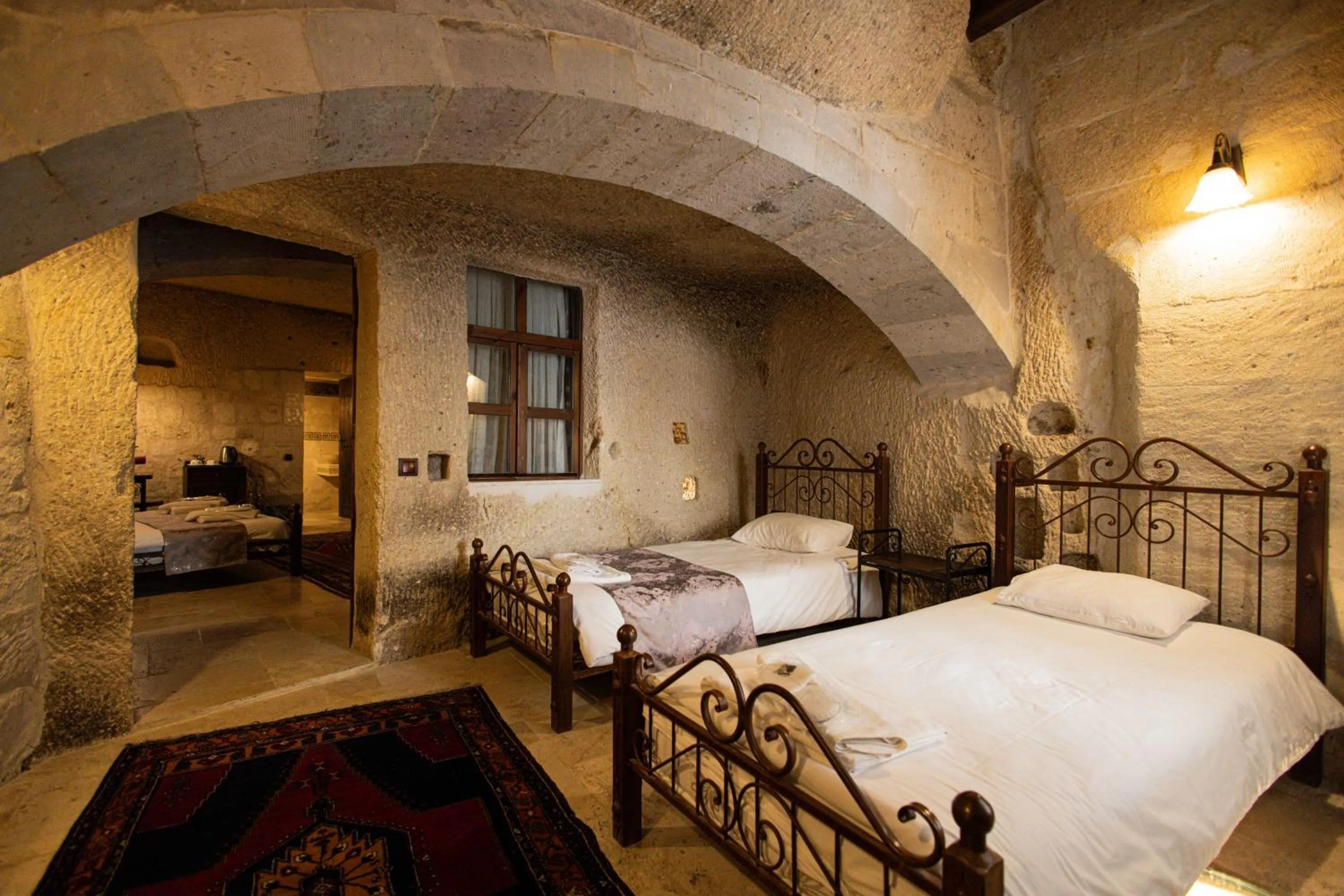 Bed in Century Cave Hotel