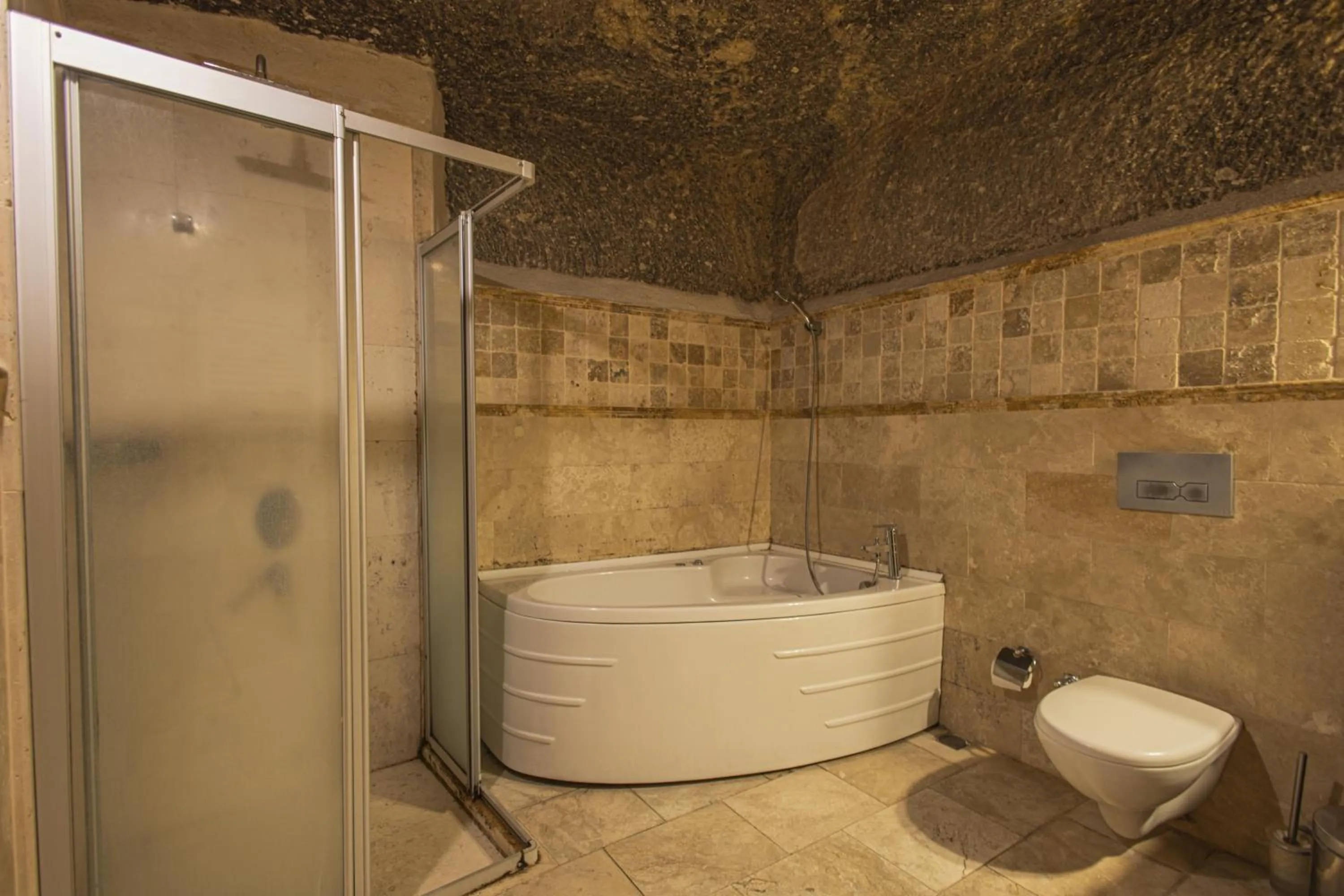 Shower in Century Cave Hotel
