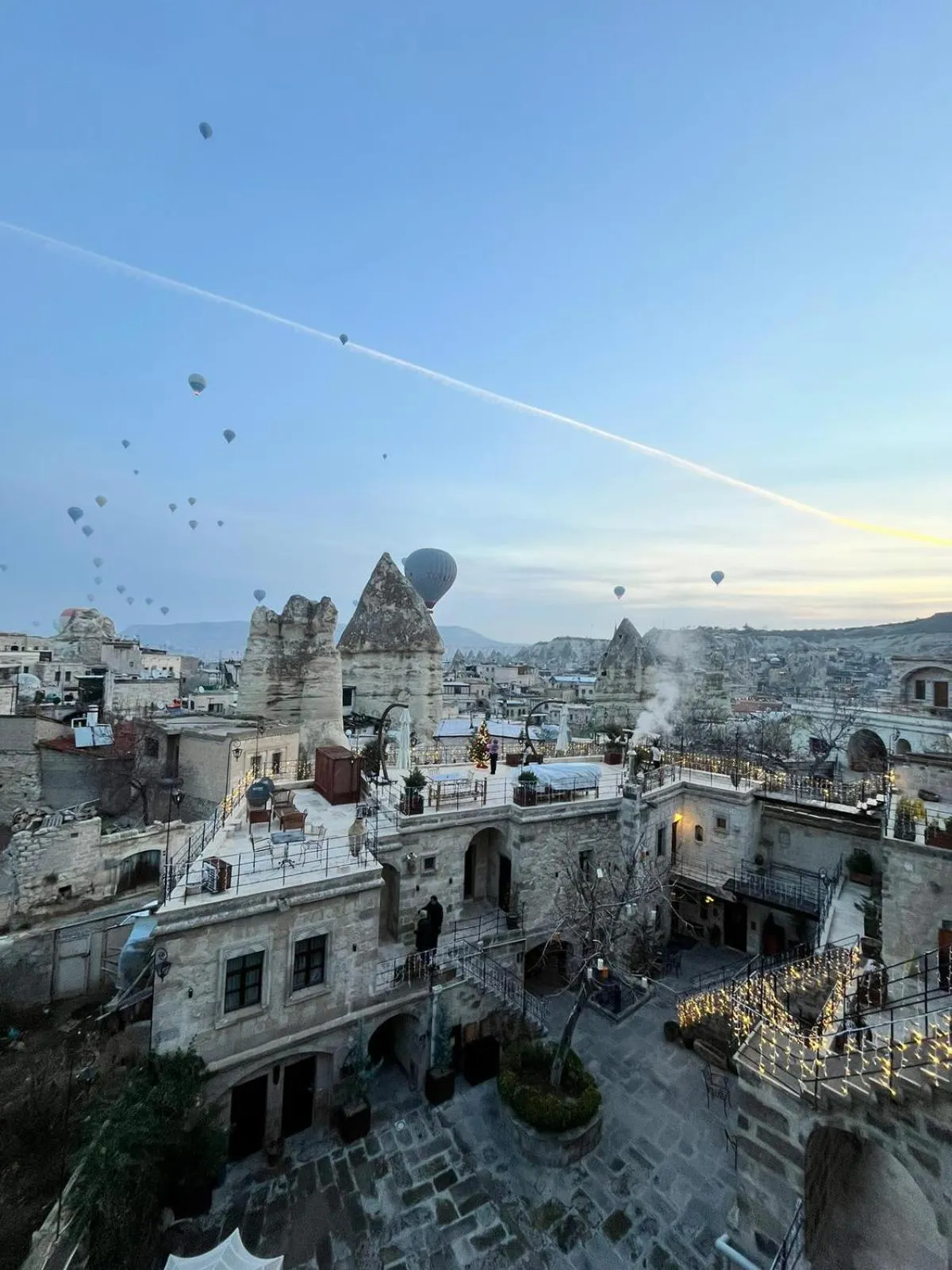 Property building in Century Cave Hotel