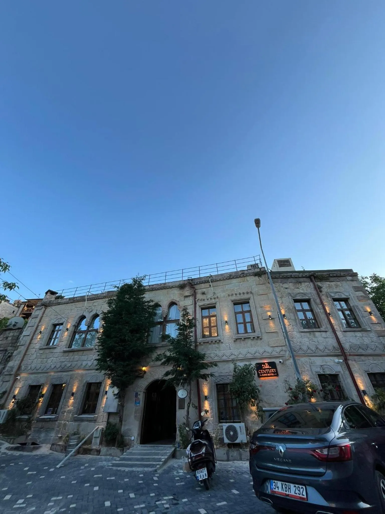 Facade/entrance in Century Cave Hotel