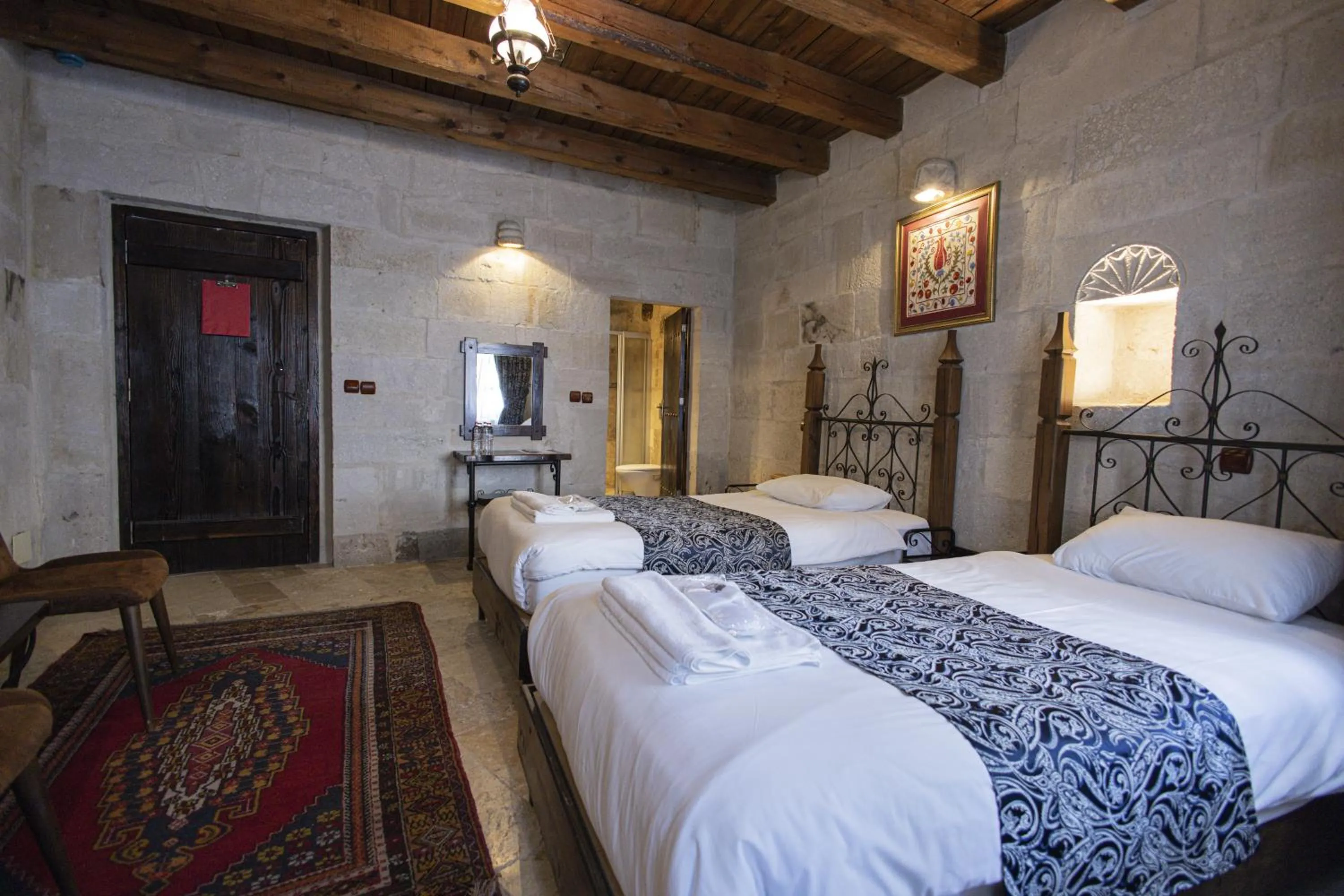 Bed in Century Cave Hotel